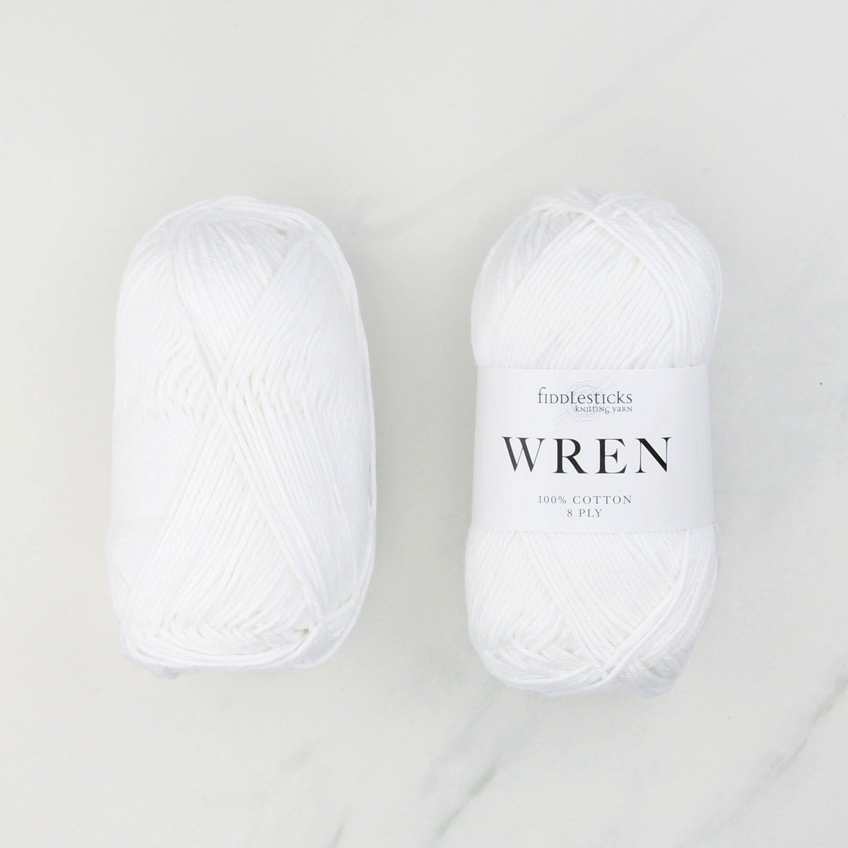Crochet Lattice Blanket Kit in Wren, colourway White