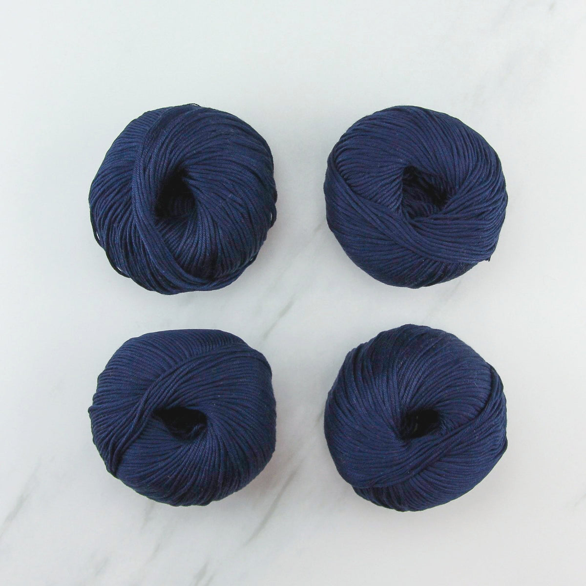 Crochet Spokes Cushion Kit, colourway Navy