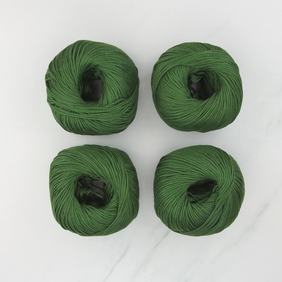 Crochet Spokes Cushion Kit, colourway Grass