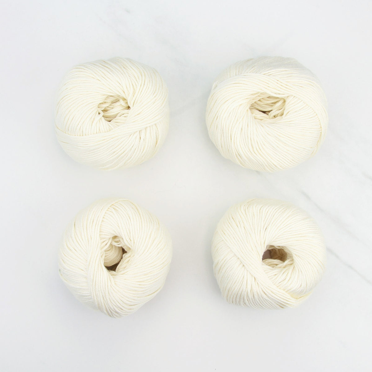 Crochet Spokes Cushion Kit, colourway Ecru
