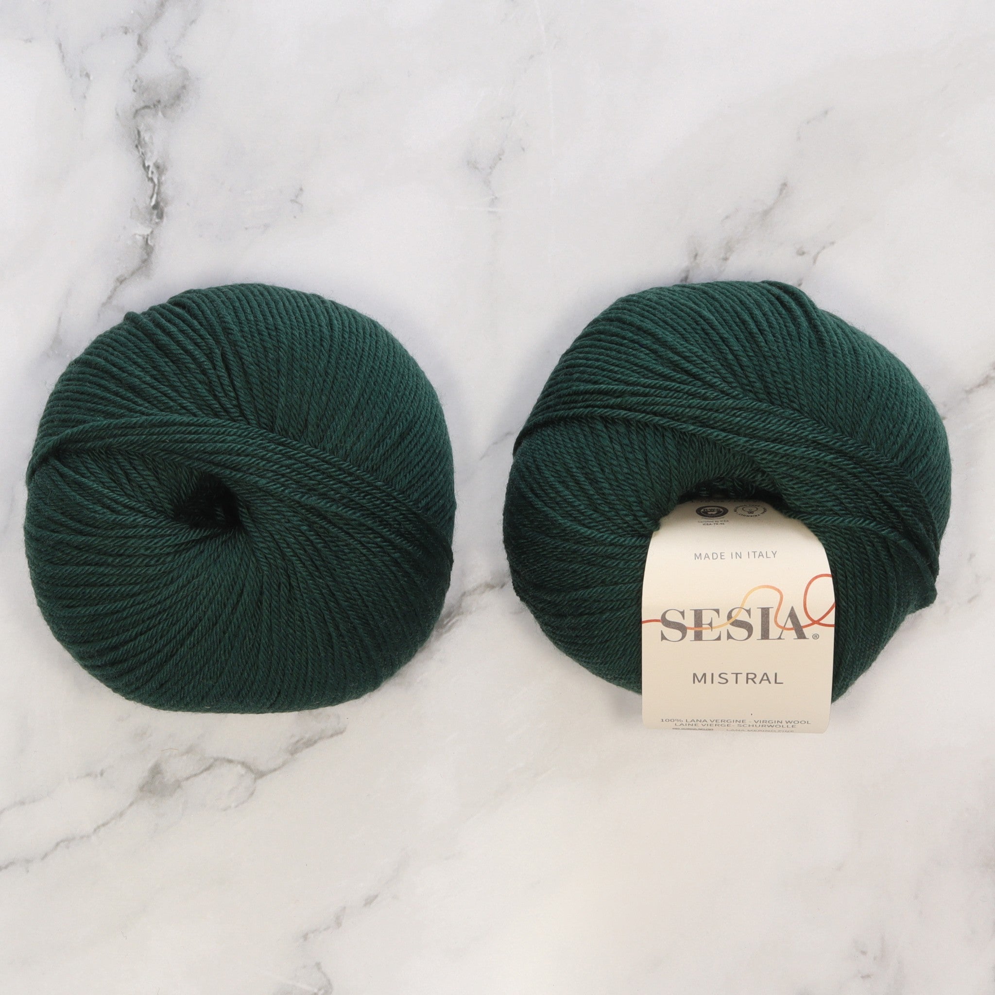 Sesia Mistral in colourway Dark Teal – 4ply weight wool yarn