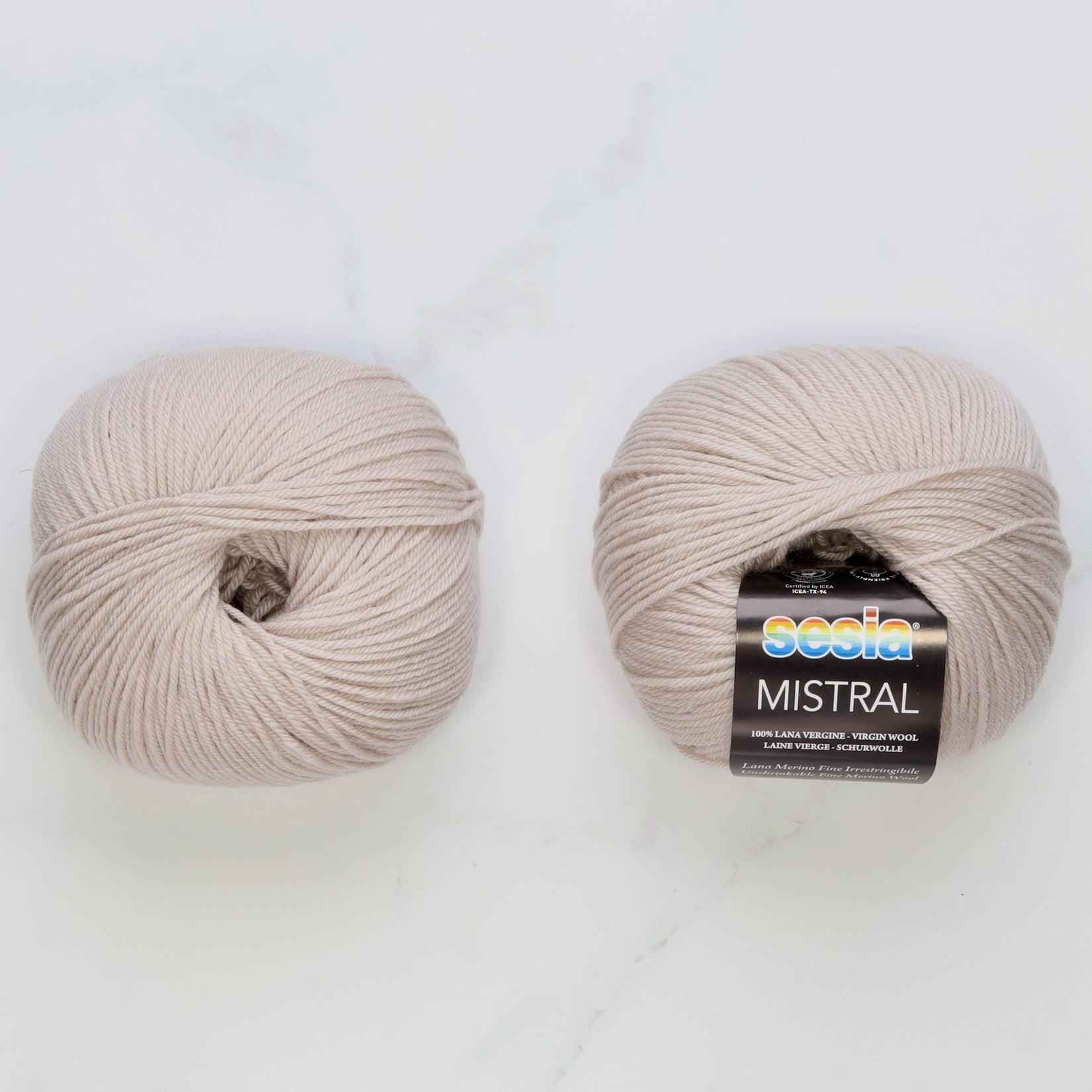 Sesia Mistral in colourway Puff – 4ply weight wool yarn