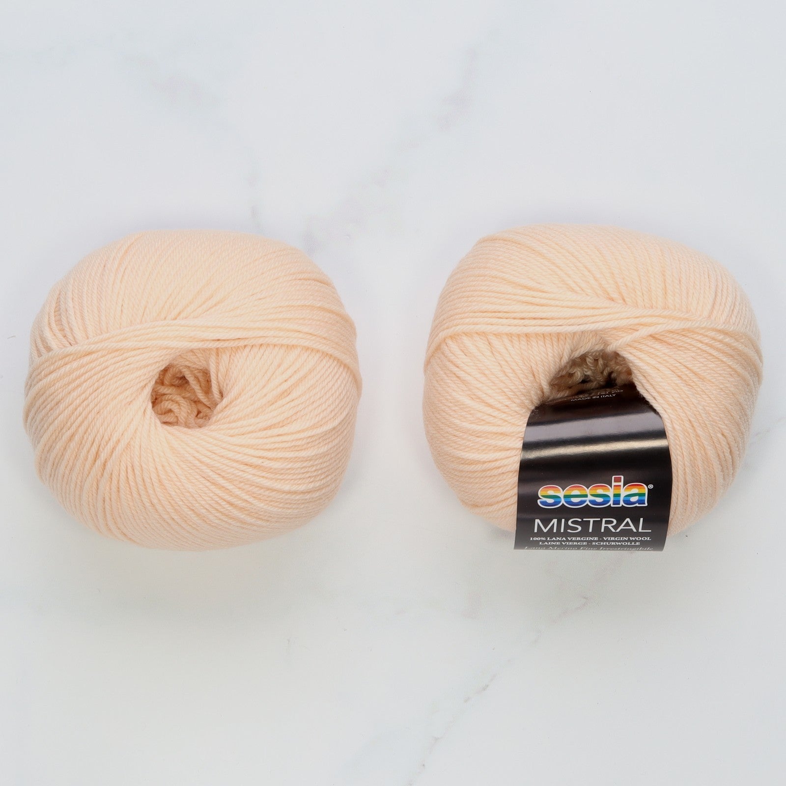 Sesia Mistral in colourway Ballerina – 4ply weight wool yarn