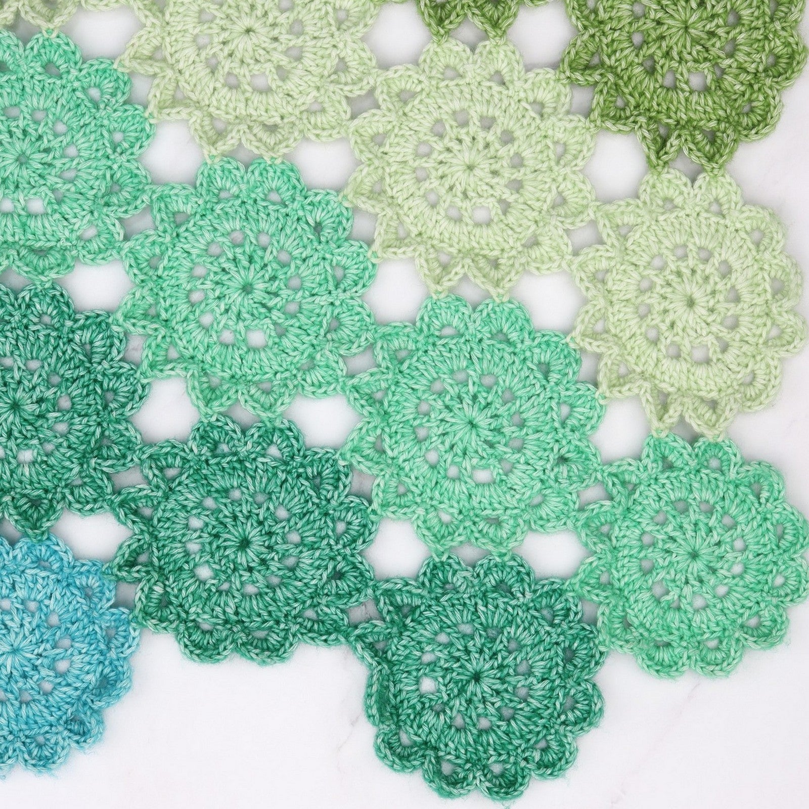 Flower Blanket Pattern - Marble – view 5