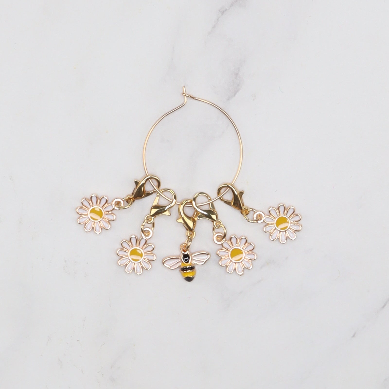 Skein Sisters Enamel Stitch Markers - Various Styles – Daisy Bee