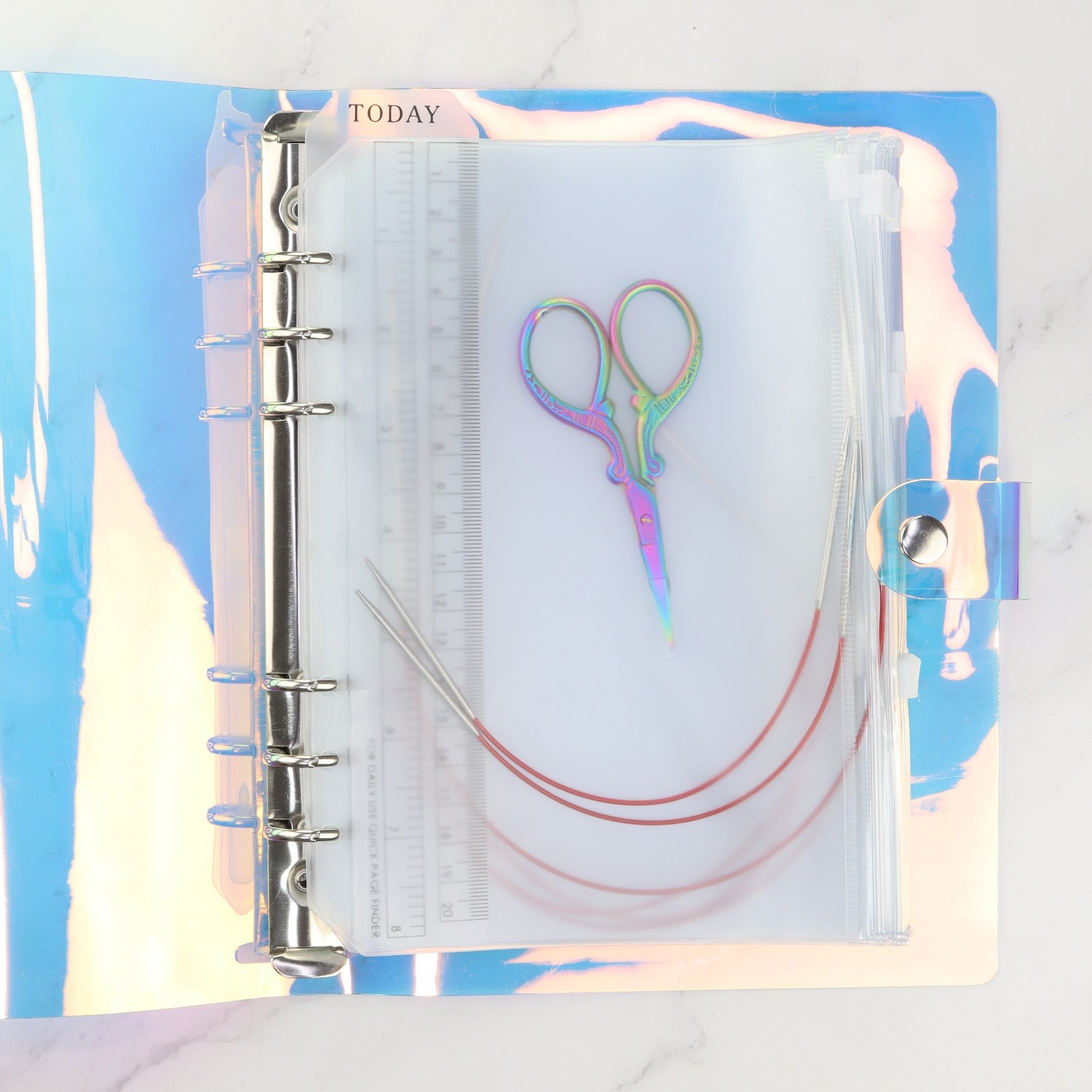 Skein Sisters Gleam Needle Case – view 8