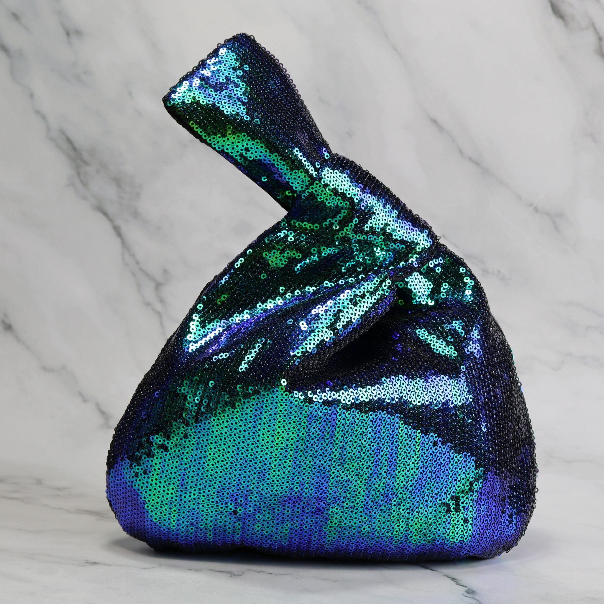 Skein Sisters Knot Project Bag Sequinned – Teal