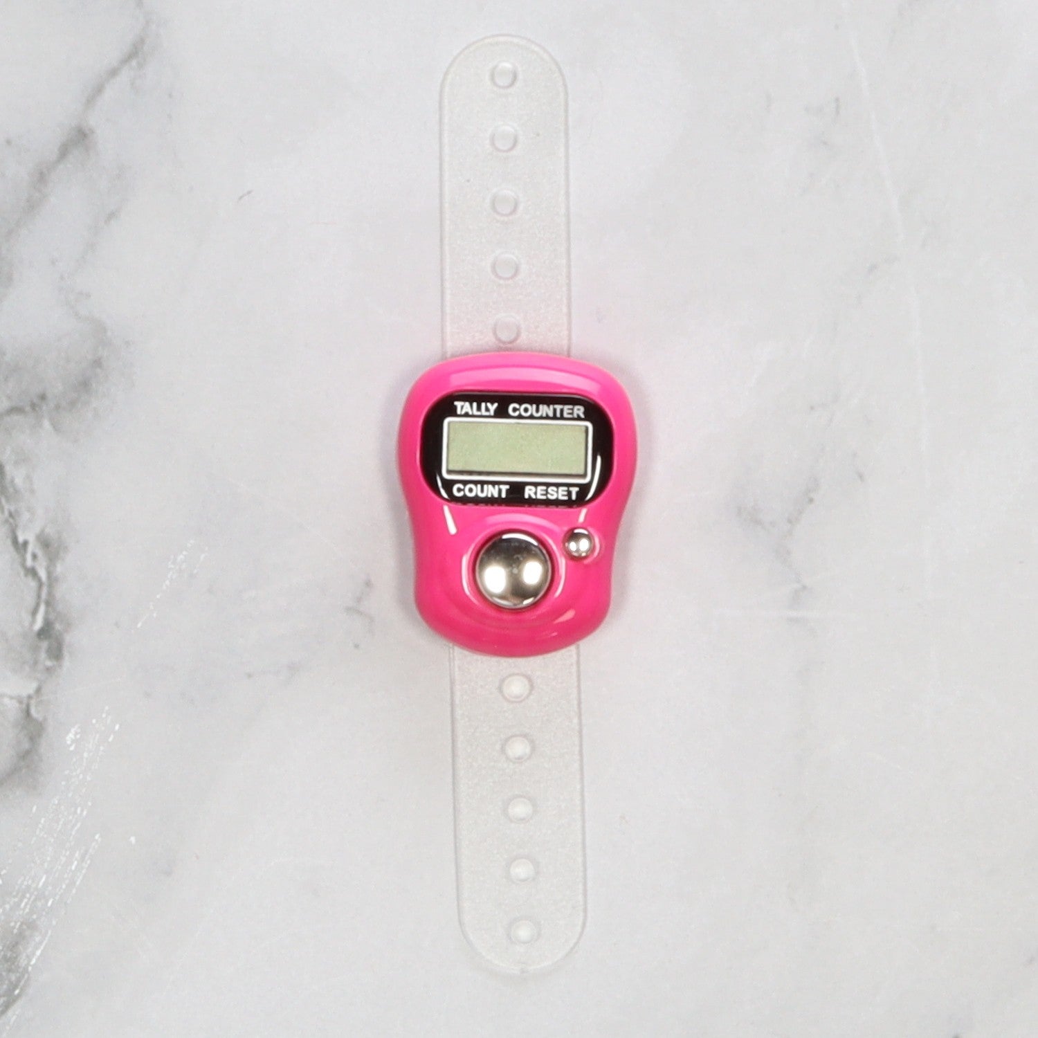 Skein Sisters Digital Row Counter – Hot Pink