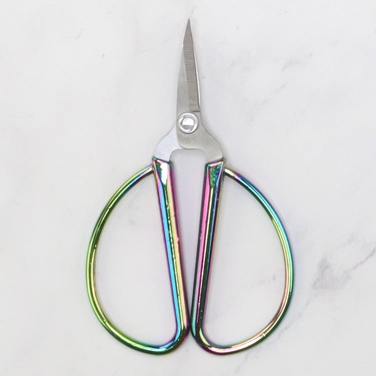Skein Sisters Curvy Mini Scissors – Rainbow