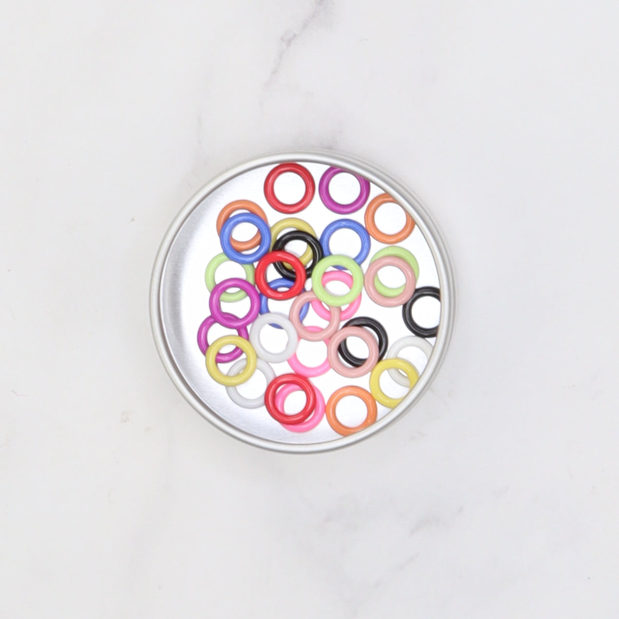 Skein Sisters Ring Stitch Markers – view 3