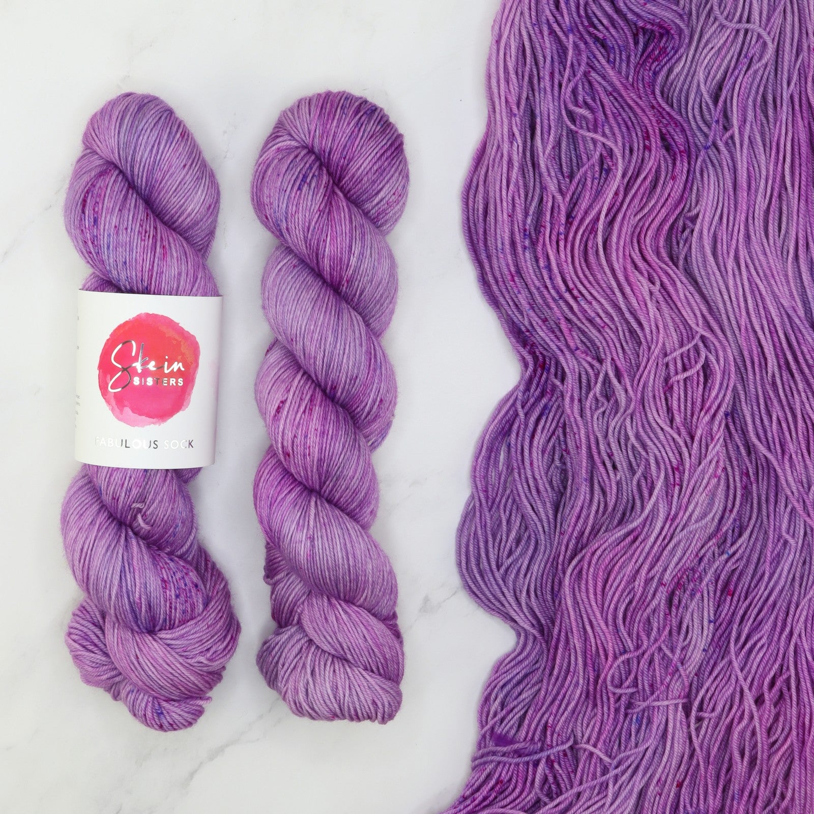 Skein Sisters Fabulous Sock in colourway Legacy – 4ply weight merino, nylon yarn