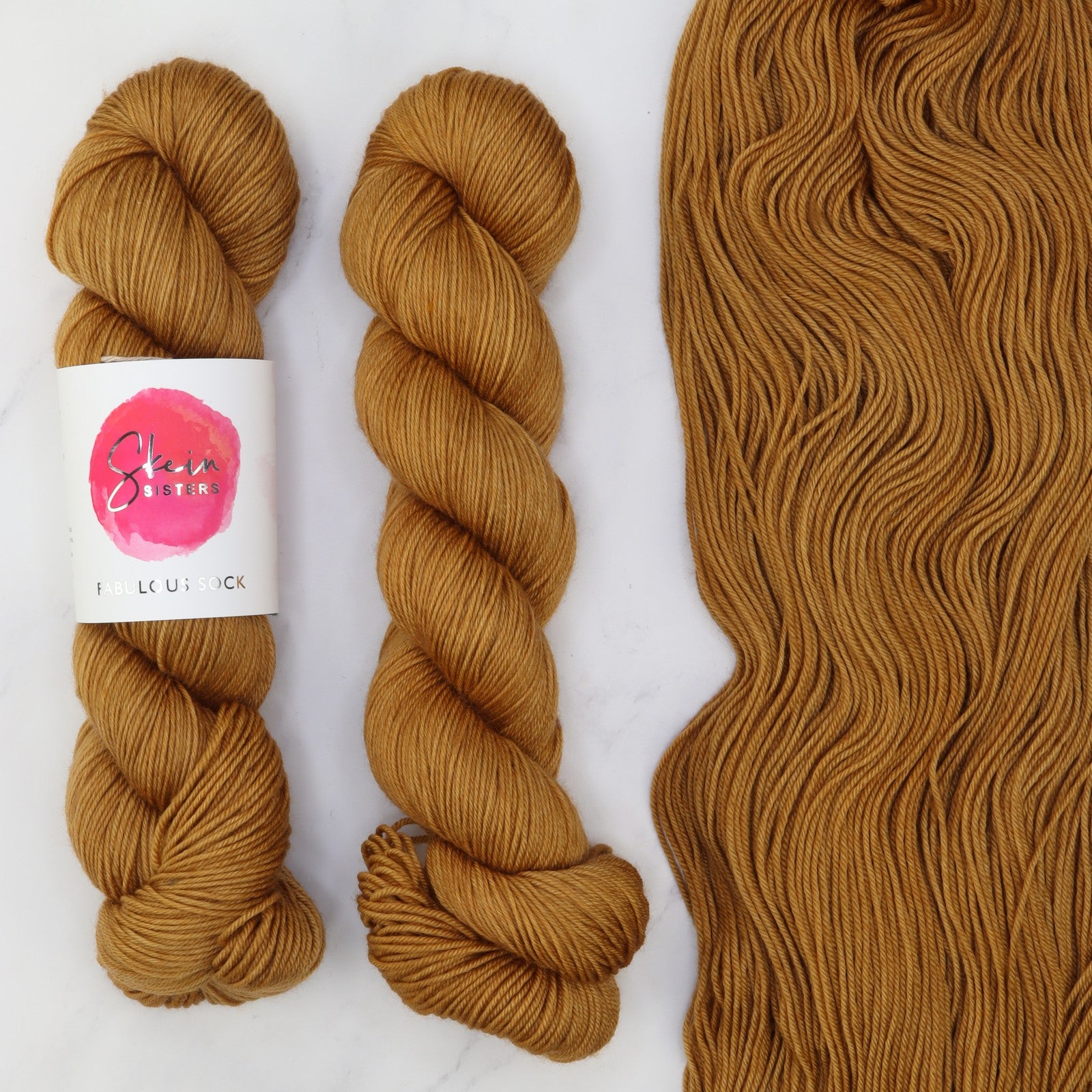 Skein Sisters Fabulous Sock in colourway Locket – 4ply weight merino, nylon yarn