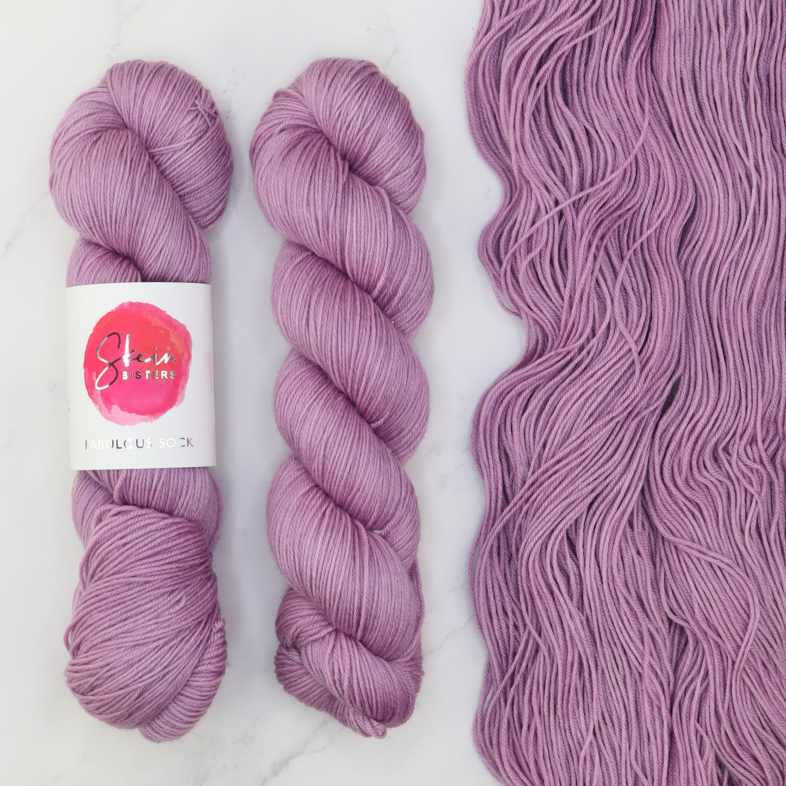 Skein Sisters Fabulous Sock in colourway Phantoms Forever – 4ply weight merino, nylon yarn
