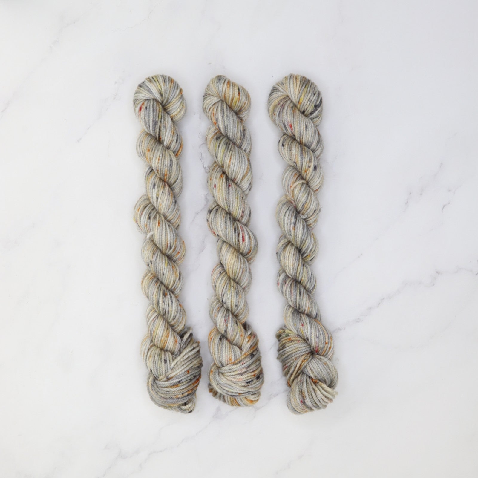 Skein Sisters Fabulous Sock Minis 20g/80m in colourway Aerospace – 4ply weight merino, nylon yarn