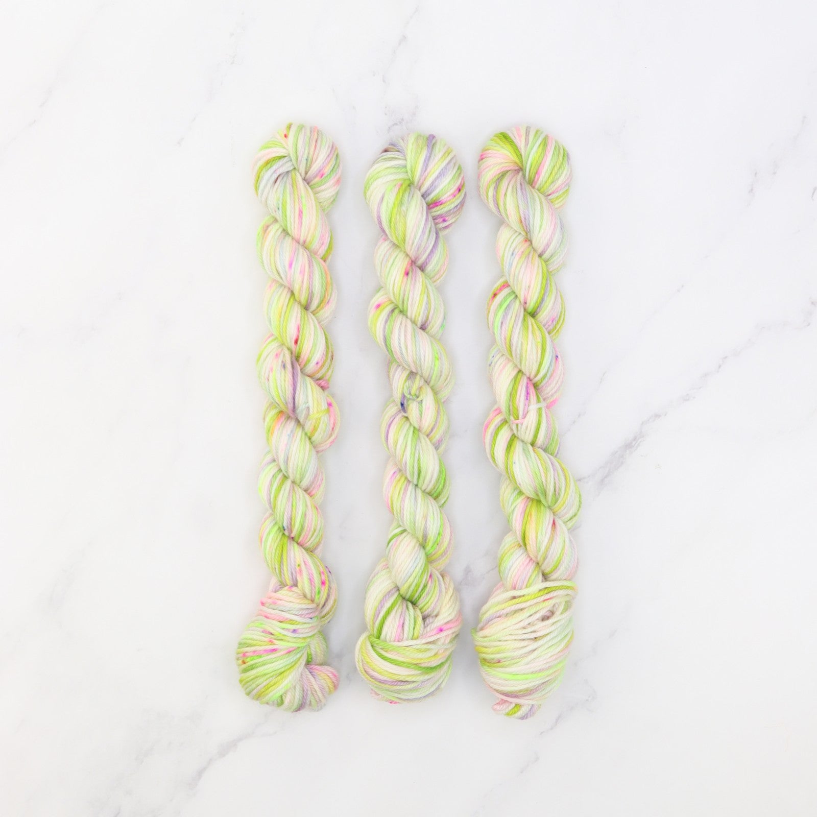 Skein Sisters Fabulous Sock Minis 20g/80m in colourway Far Far Away – 4ply weight merino, nylon yarn