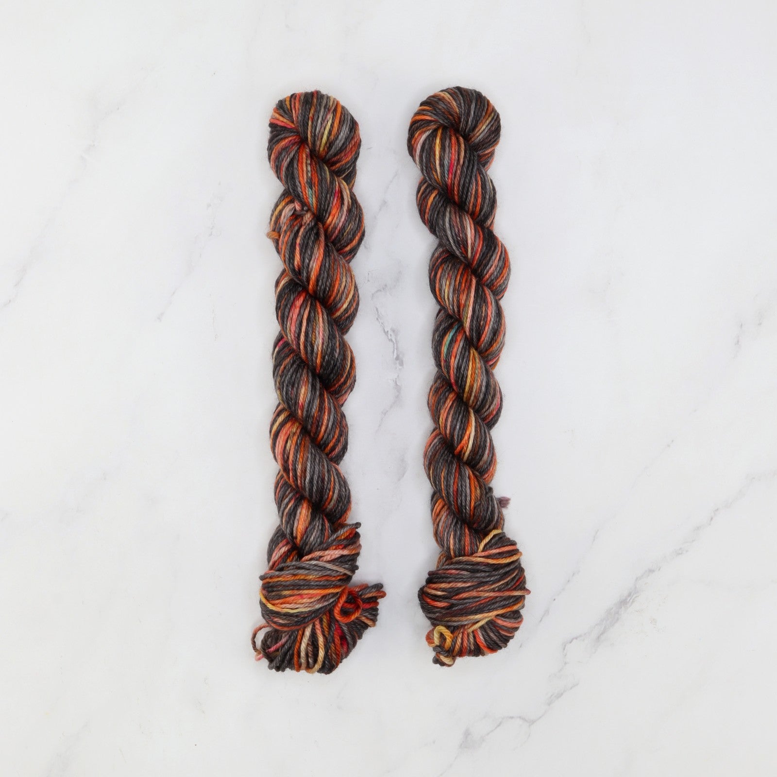 Skein Sisters Fabulous Sock Minis 20g/80m in colourway Igneous – 4ply weight merino, nylon yarn
