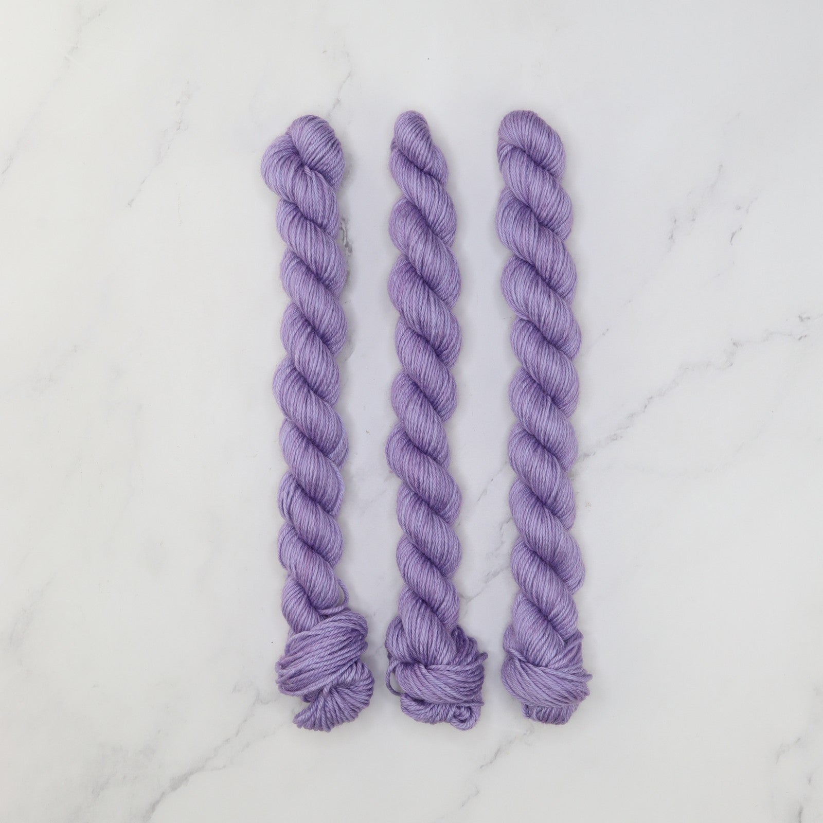 Skein Sisters Fabulous Sock Minis 20g/80m in colourway Jacaranda – 4ply weight merino, nylon yarn