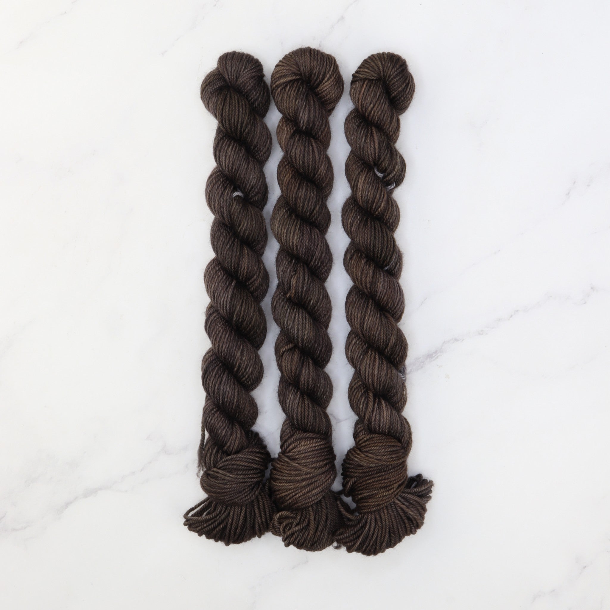 Skein Sisters Fabulous Sock Minis 20g/80m in colourway Macchiato – 4ply weight merino, nylon yarn