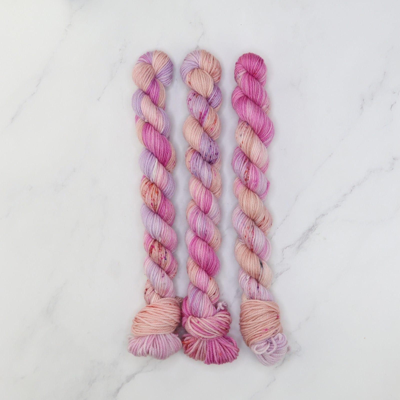 Skein Sisters Fabulous Sock Minis 20g/80m in colourway Meadow – 4ply weight merino, nylon yarn