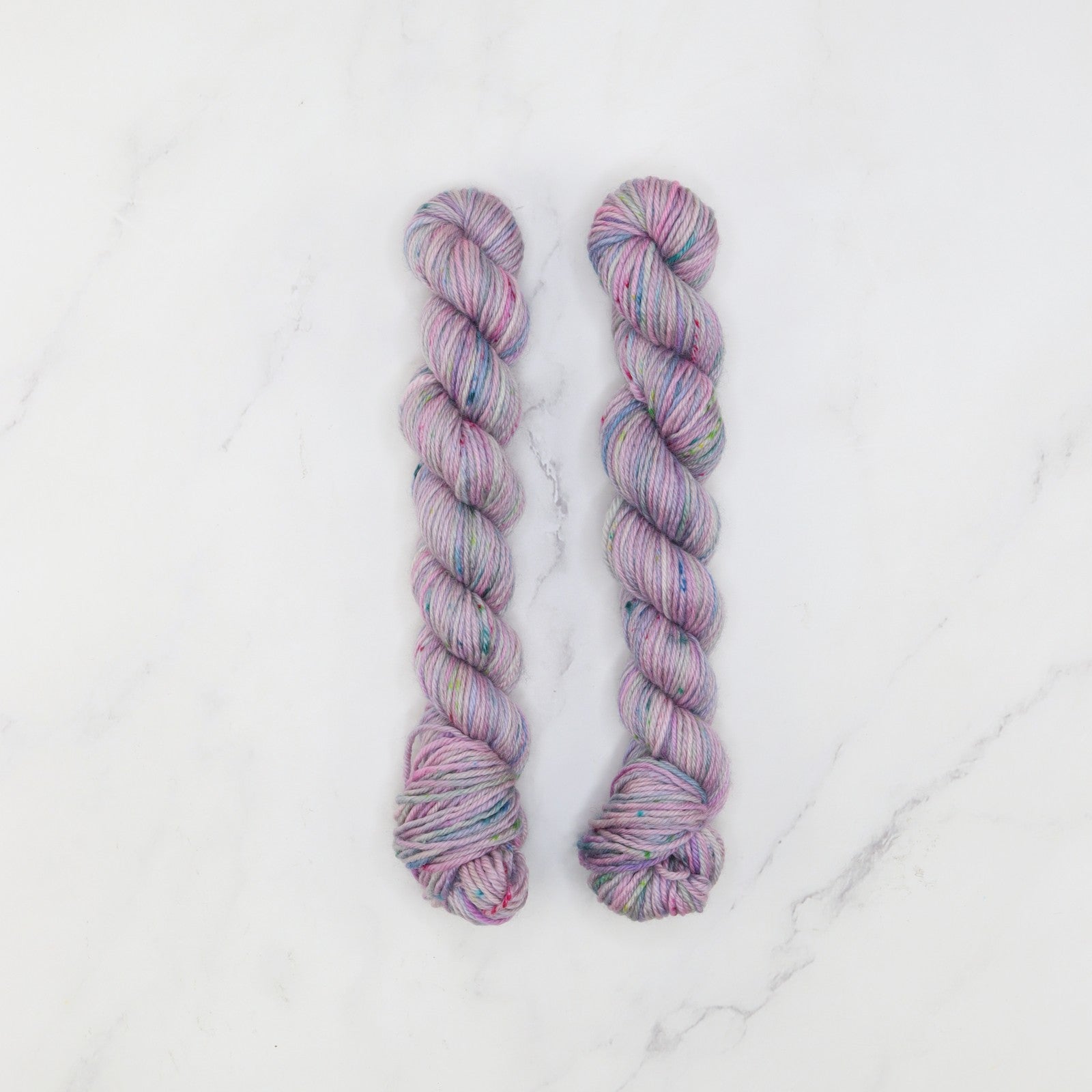 Skein Sisters Fabulous Sock Minis 20g/80m in colourway Statice – 4ply weight merino, nylon yarn