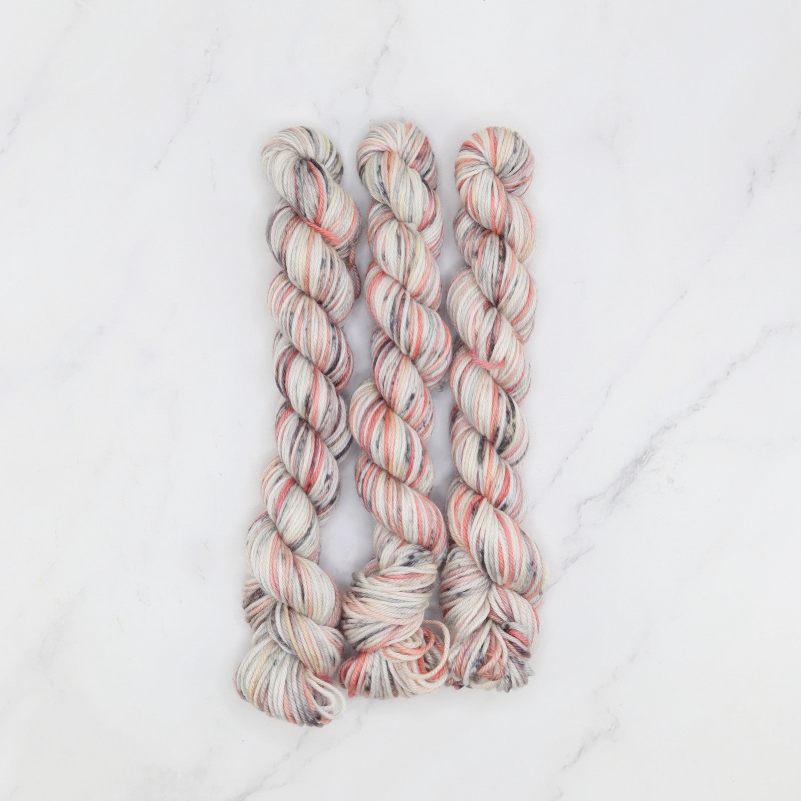 Skein Sisters Fabulous Sock Minis 20g/80m in colourway Tiger Moth – 4ply weight merino, nylon yarn
