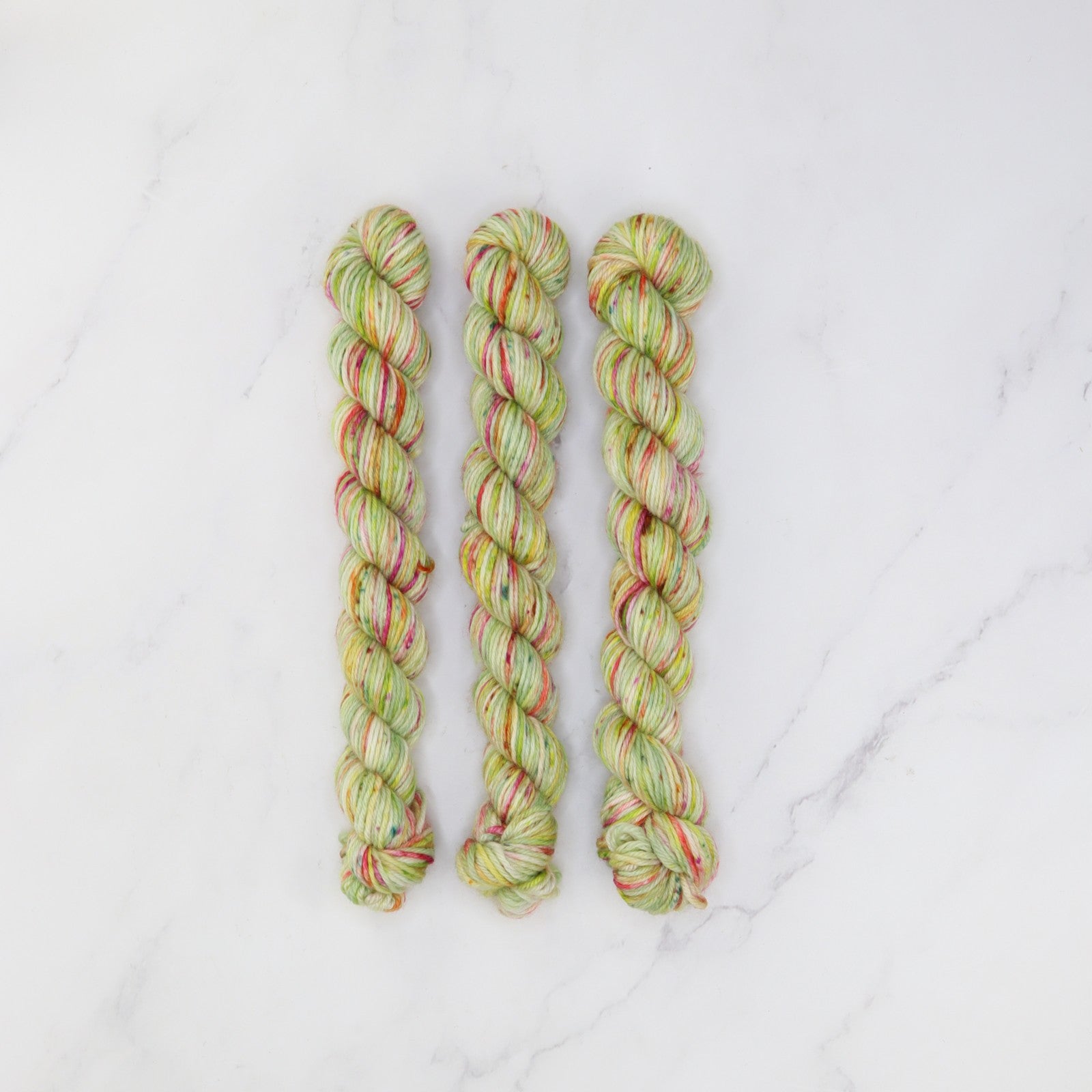 Skein Sisters Fabulous Sock Minis 20g/80m in colourway The Rhiona – 4ply weight merino, nylon yarn