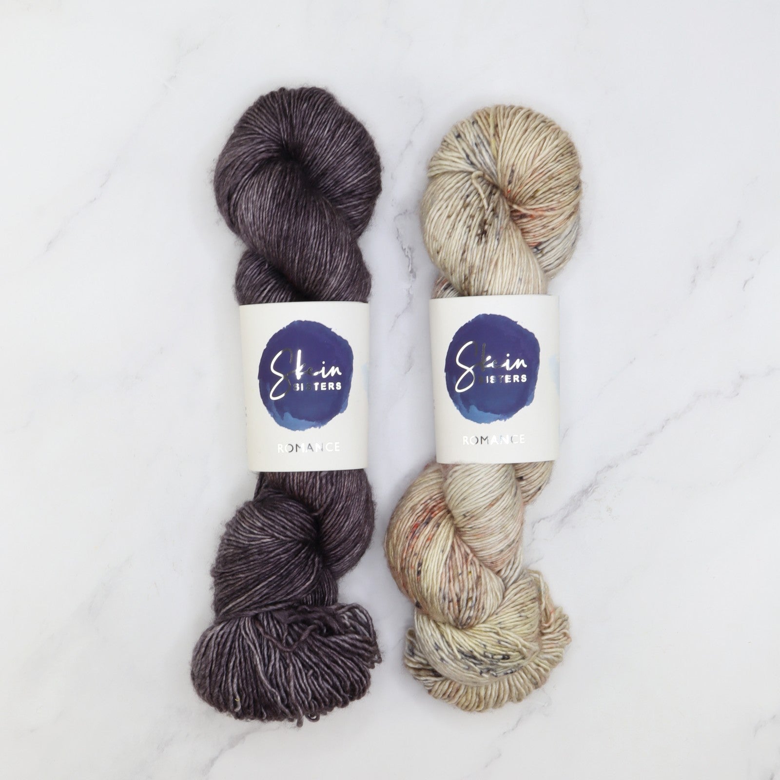 Krisanteema Shawl kit in Romance, colourway Jasper