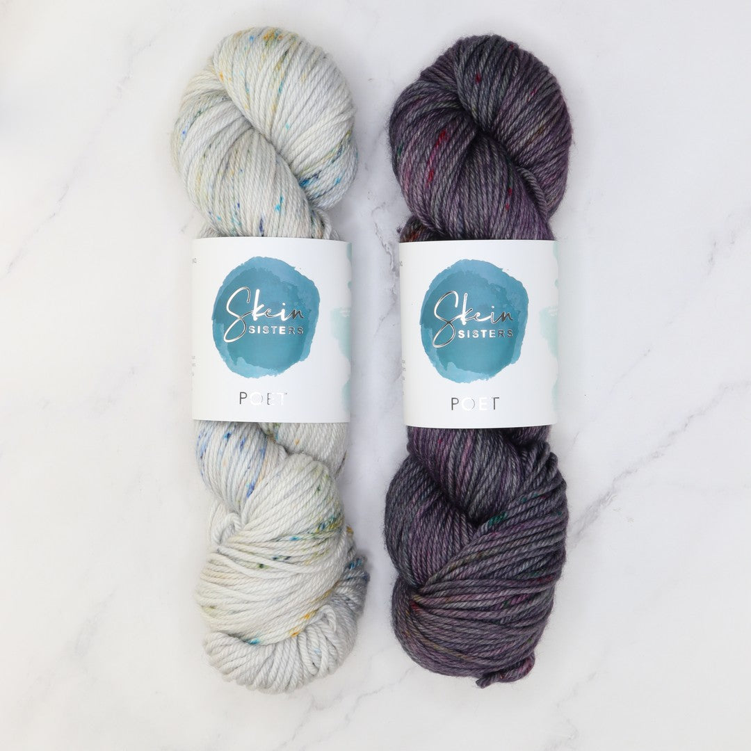 Ondine Cowl kit in Poet, colourway Skyscraper