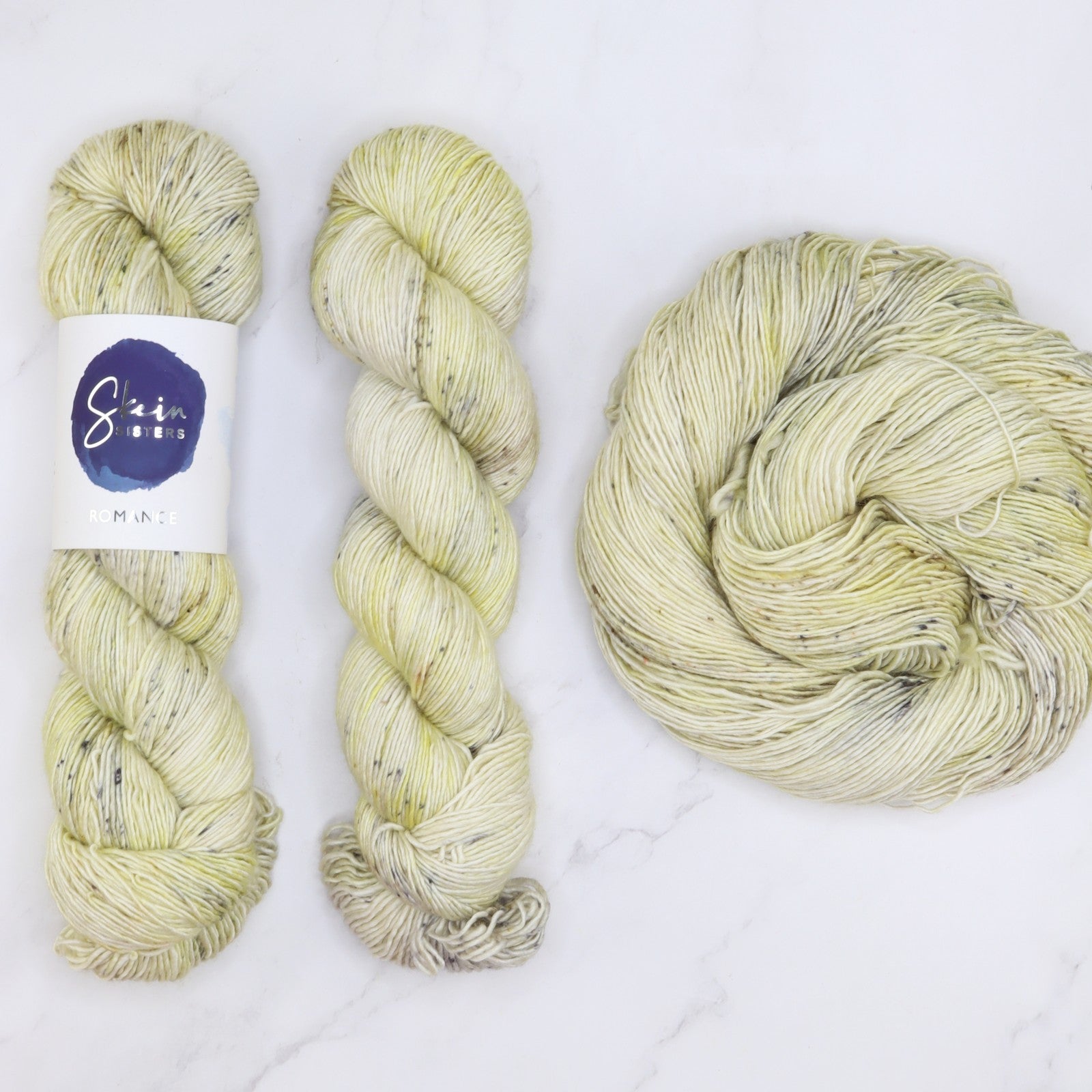 Skein Sisters Romance in colourway Better Beehive – 4ply weight merino, silk yarn