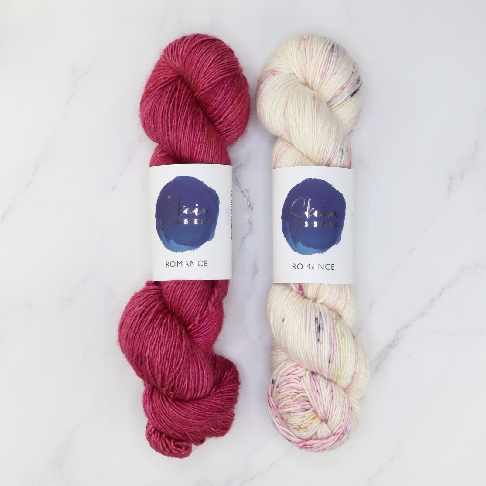 Alpine Bloom Yarn kit, colourway Poison Apple