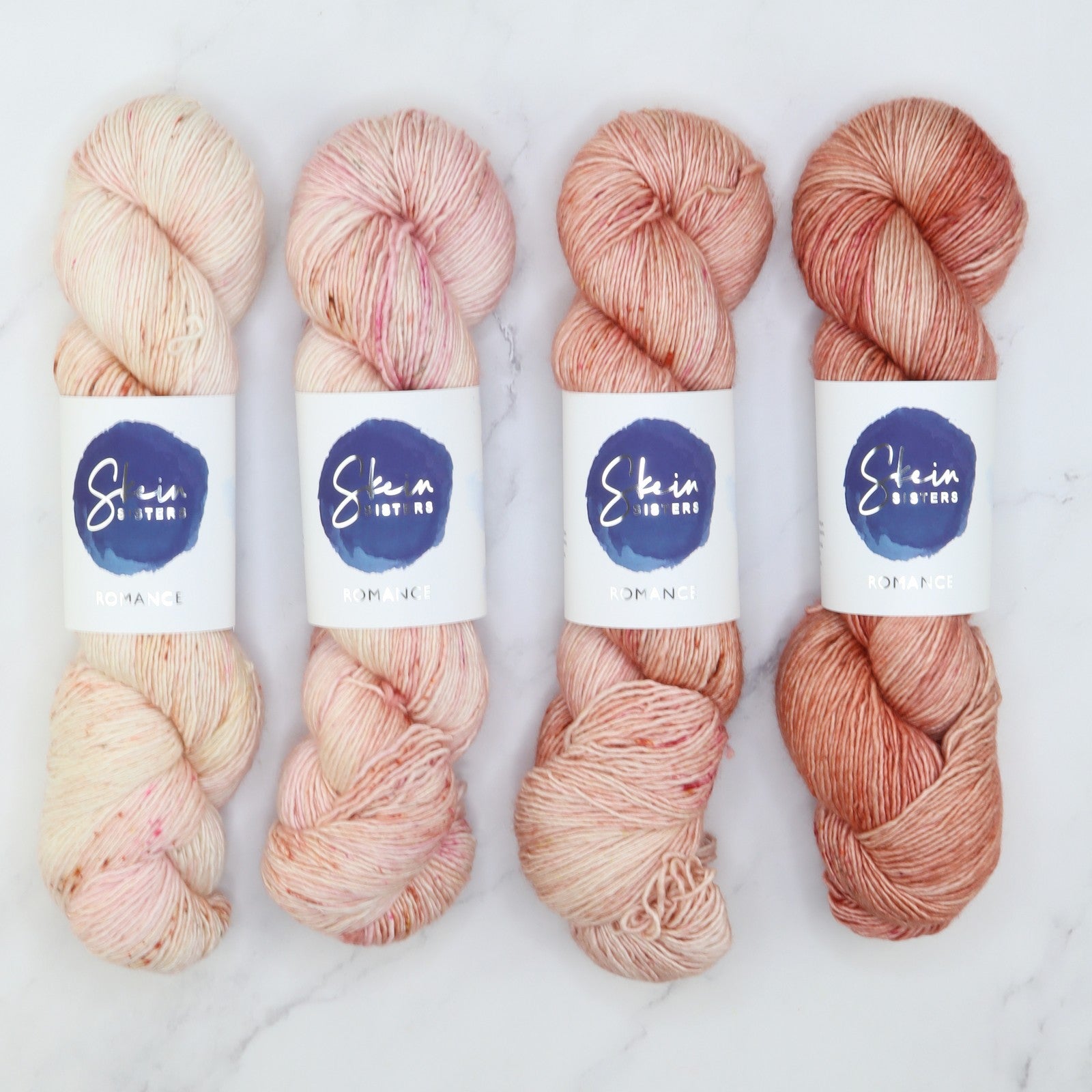 Westknits MKAL 2023 Geogradient Sets in Romance