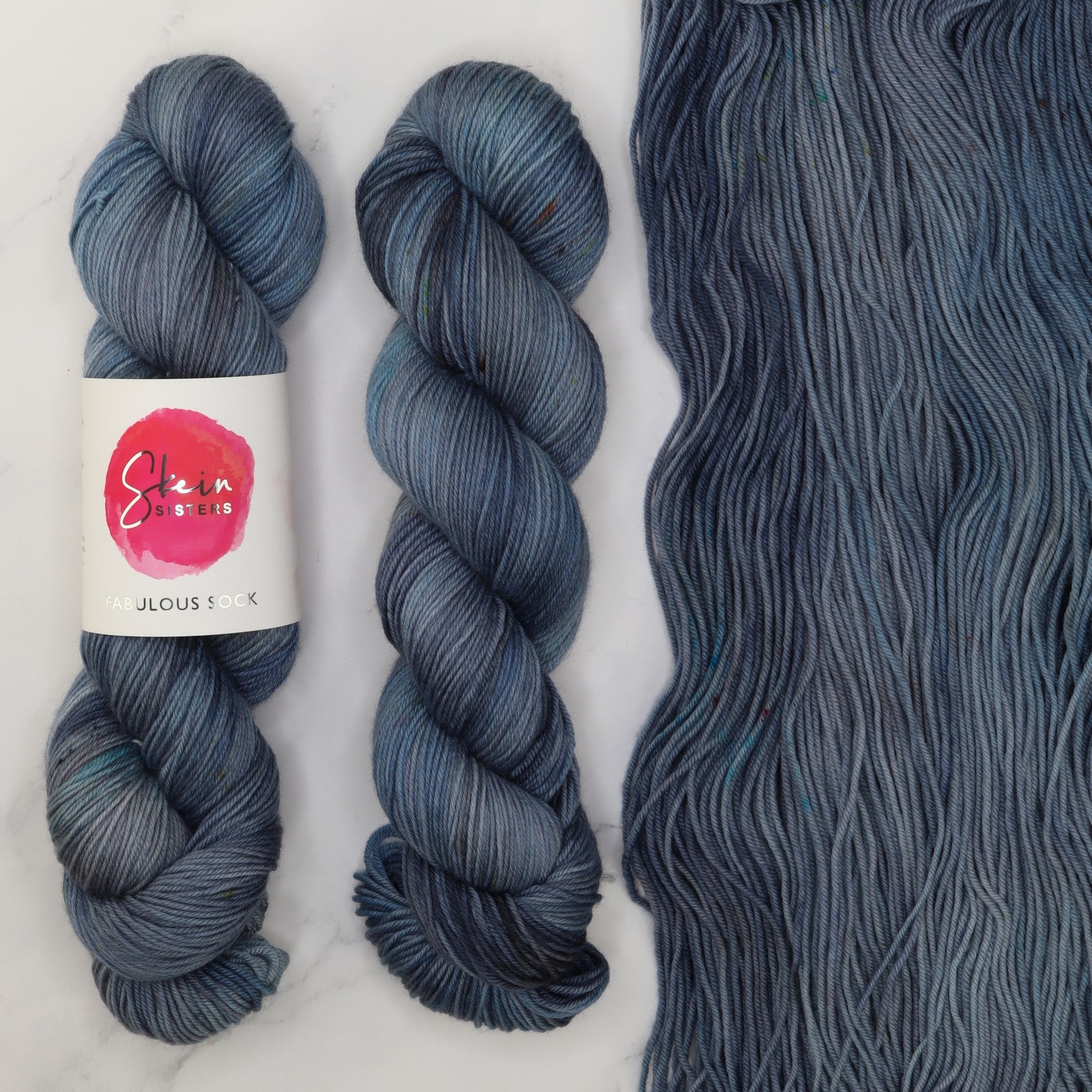 Summer Sorrel Tee Yarn kit, colourway Double Denim