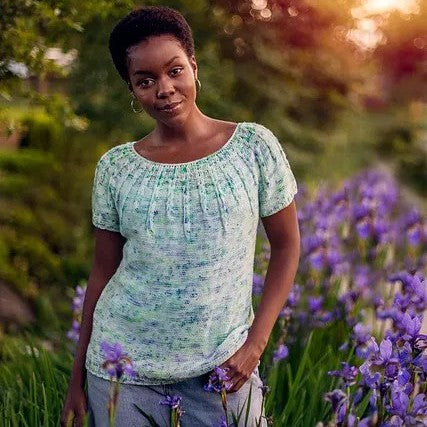 Summer Sorrel Tee Yarn knitting kit – view 3