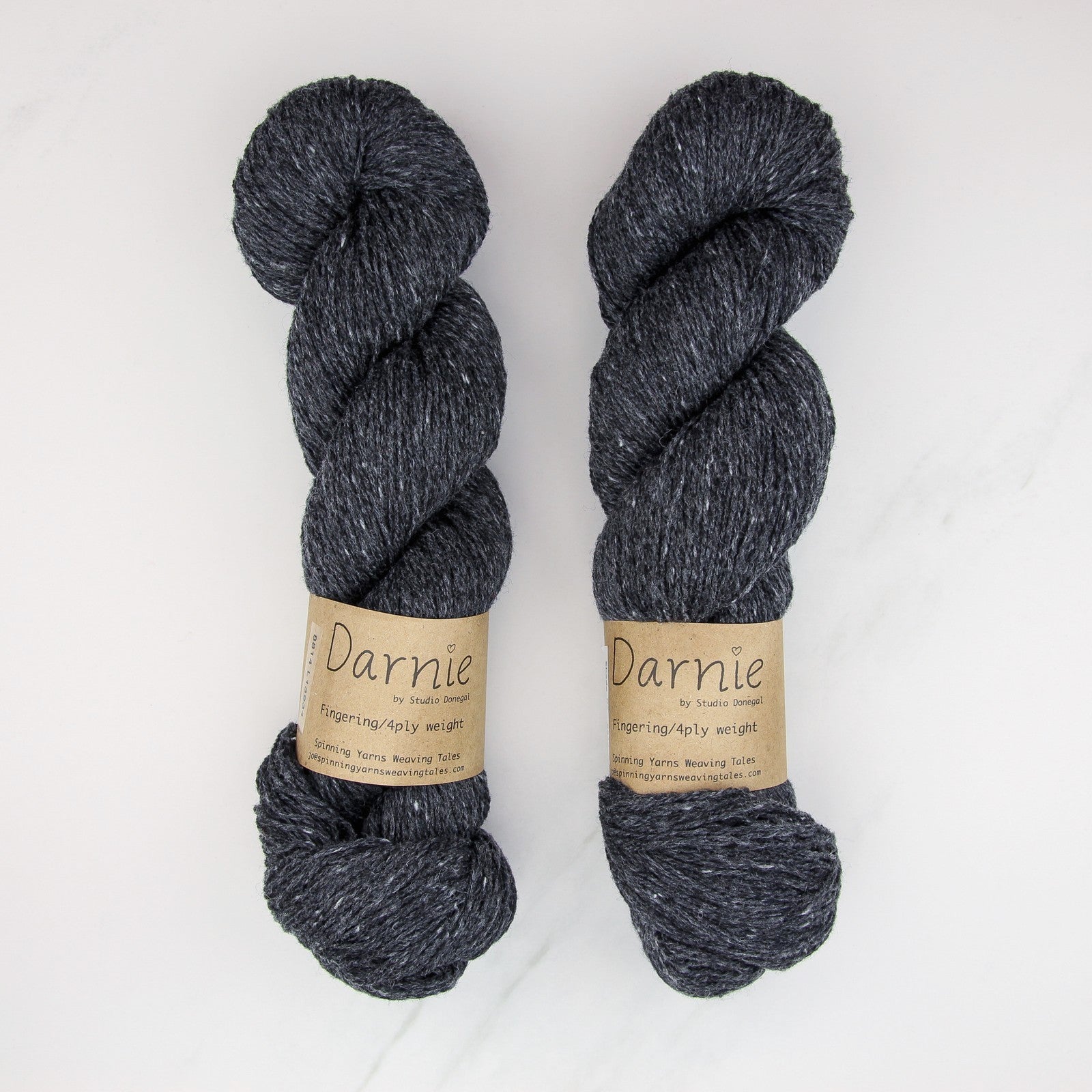 Spinning Yarns Weaving Tales Darnie in colourway Peat – 4ply weight wool yarn