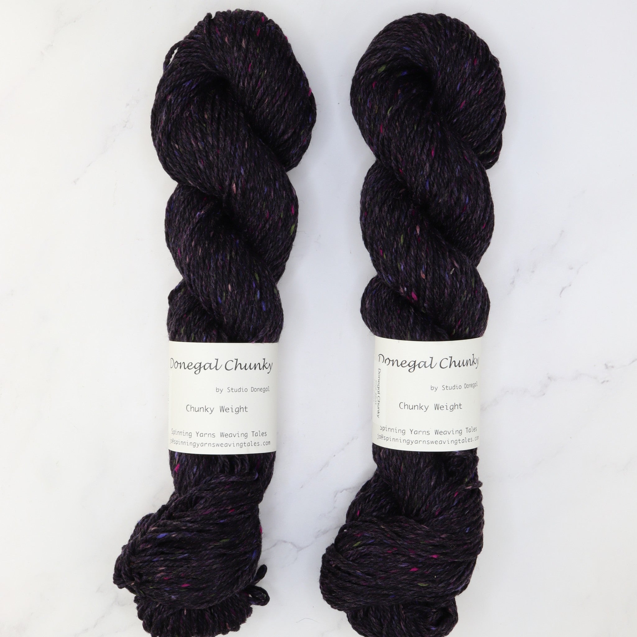 Spinning Yarns Weaving Tales Donegal Chunky in colourway Sorcha – 12ply weight merino yarn