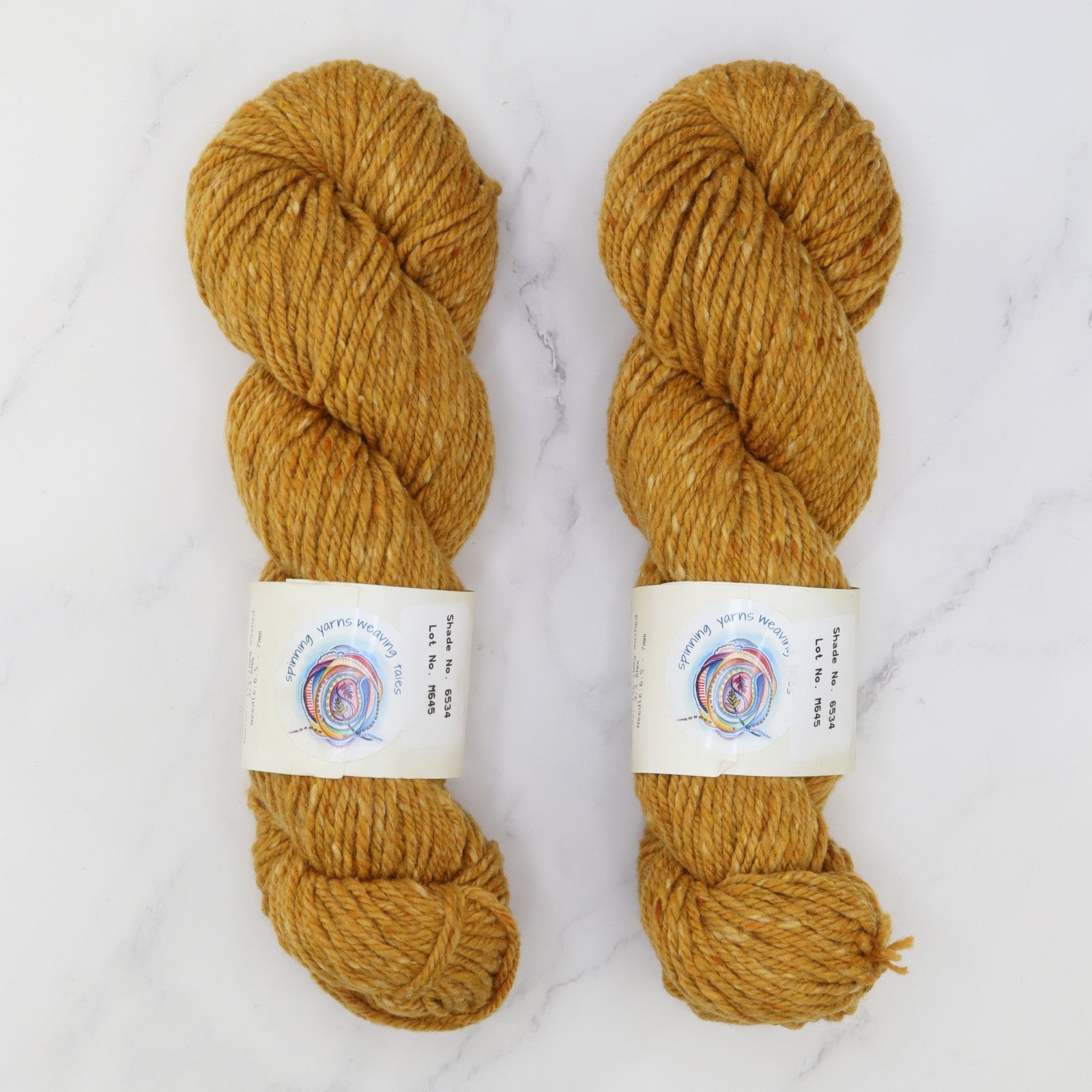 Spinning Yarns Weaving Tales Donegal Chunky in colourway Orla – 12ply weight merino yarn