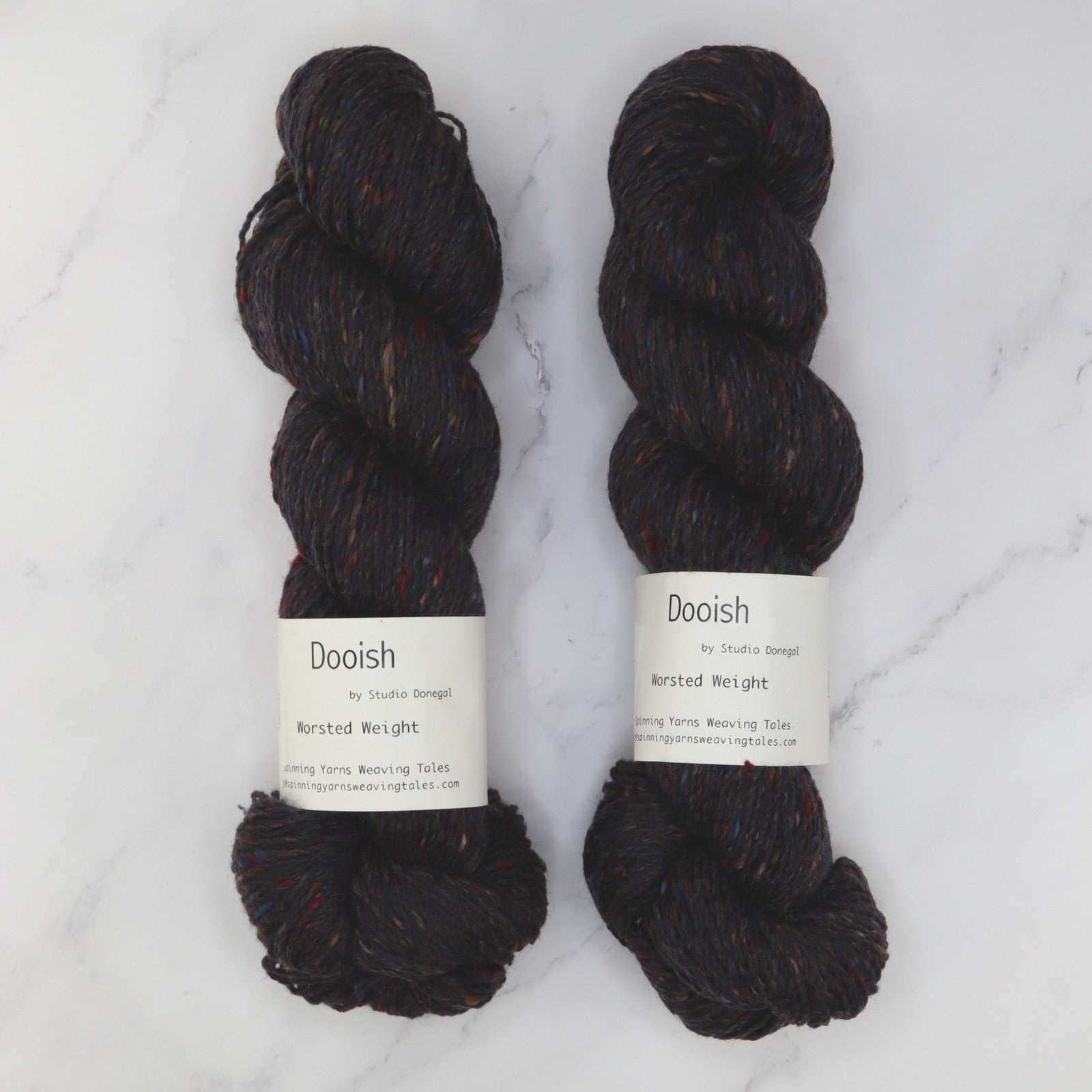 Spinning Yarns Weaving Tales Dooish in colourway Duffy – 10ply weight wool yarn