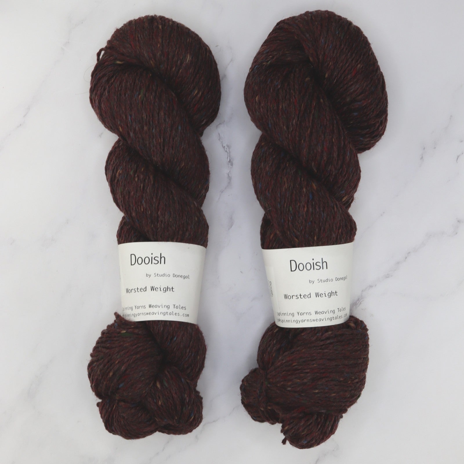 Spinning Yarns Weaving Tales Dooish in colourway Mollyroe – 10ply weight wool yarn