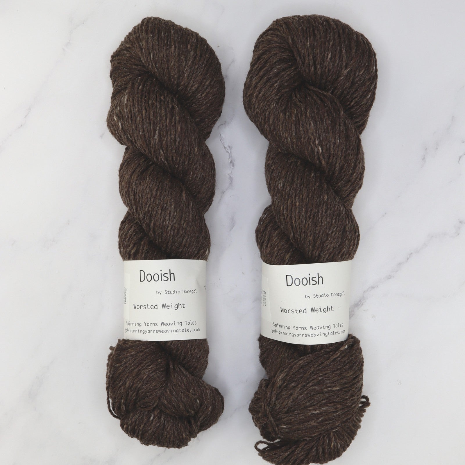 Spinning Yarns Weaving Tales Dooish in colourway Lacklea – 10ply weight wool yarn