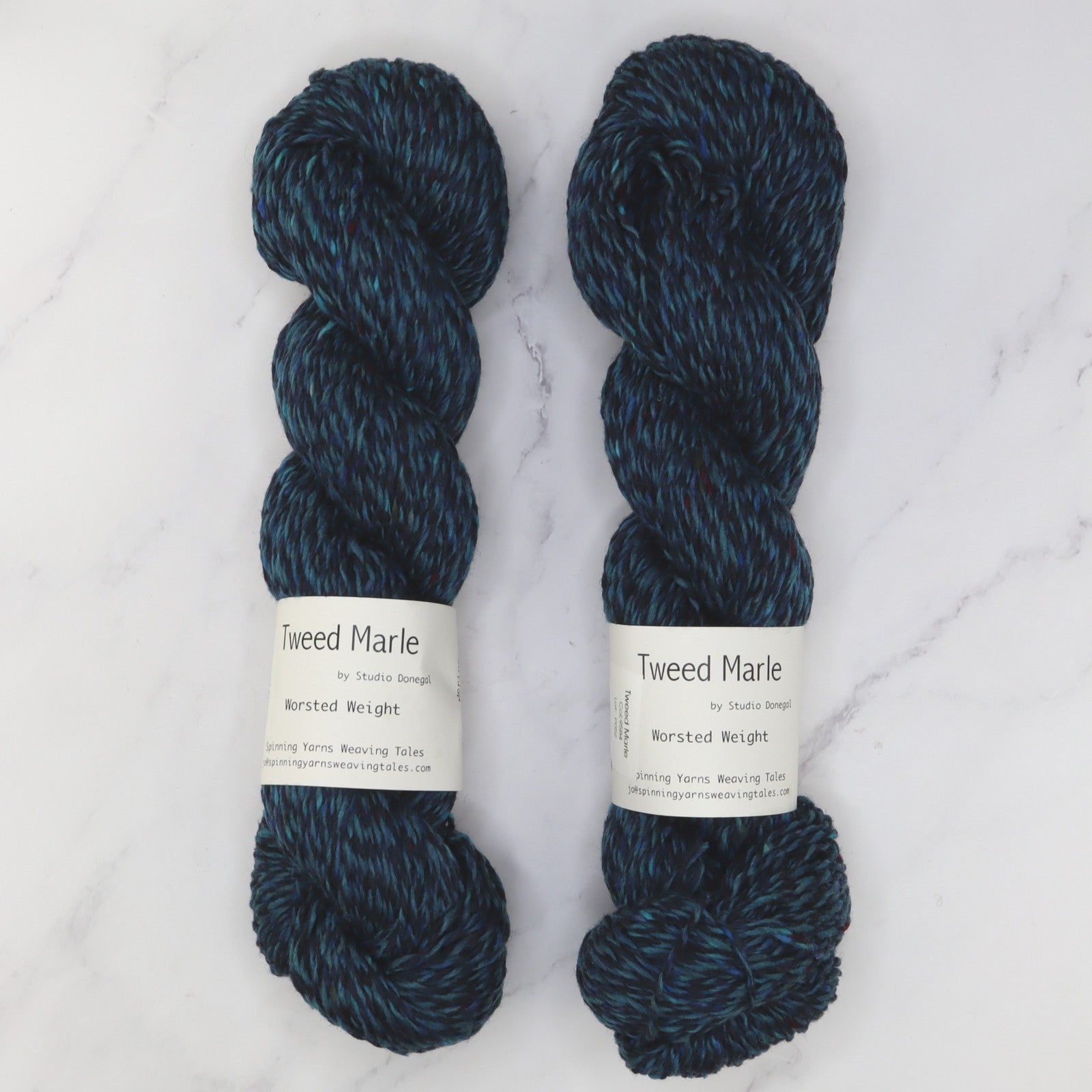 Spinning Yarns Weaving Tales Tweed Marle in colourway Muckie – 10ply weight merino yarn
