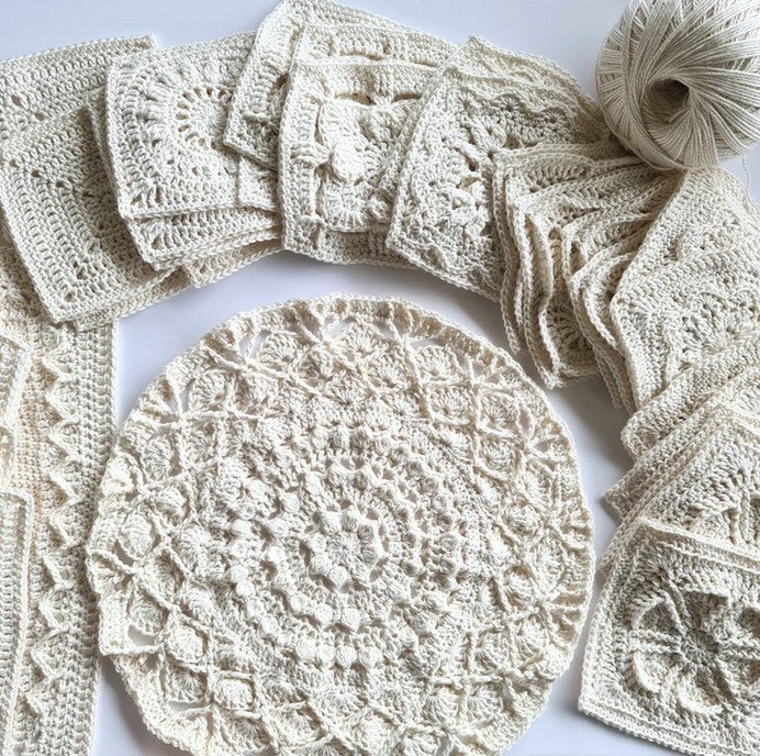 Granny Square Patchwork – crochet pattern book – view 6