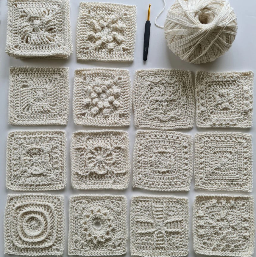 Granny Square Academy 2 – crochet pattern book – view 3