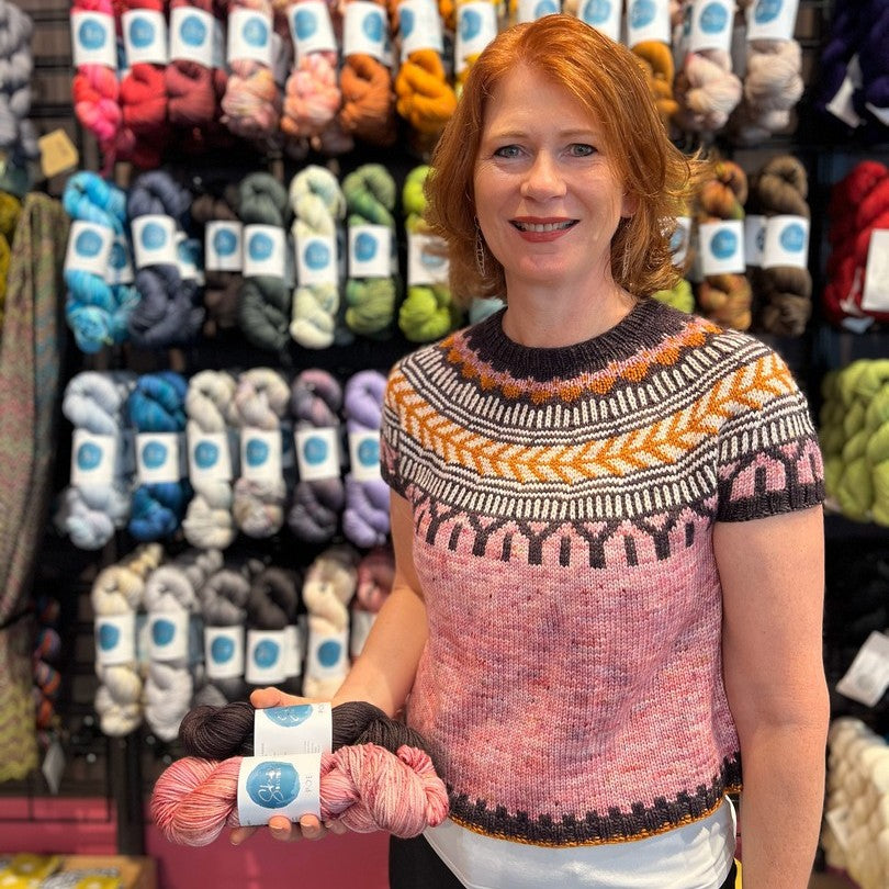 Soldotna Crop knitting kit