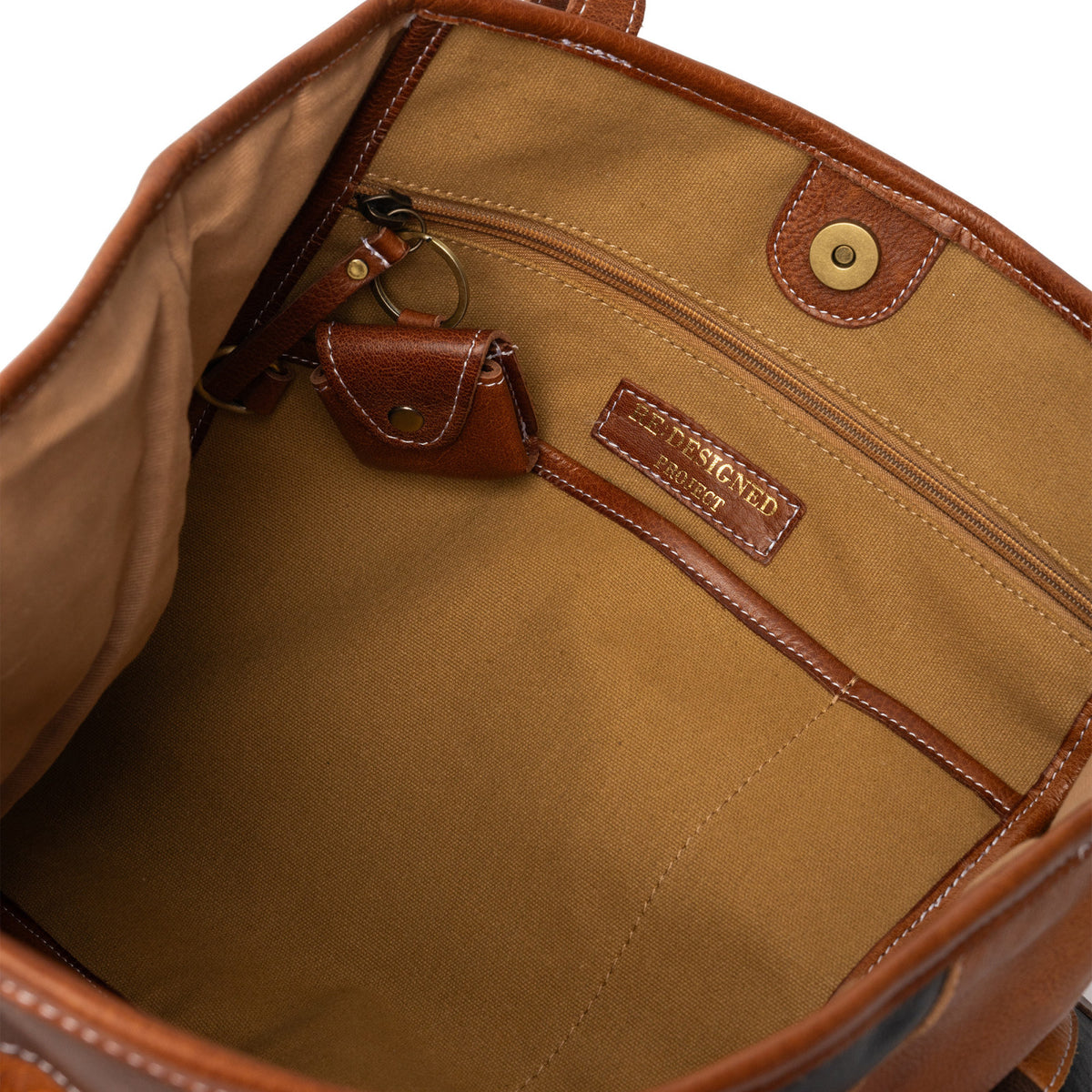 Re:Designed Torn & Cut 19 Soft Leather Shopper Bag – view 3