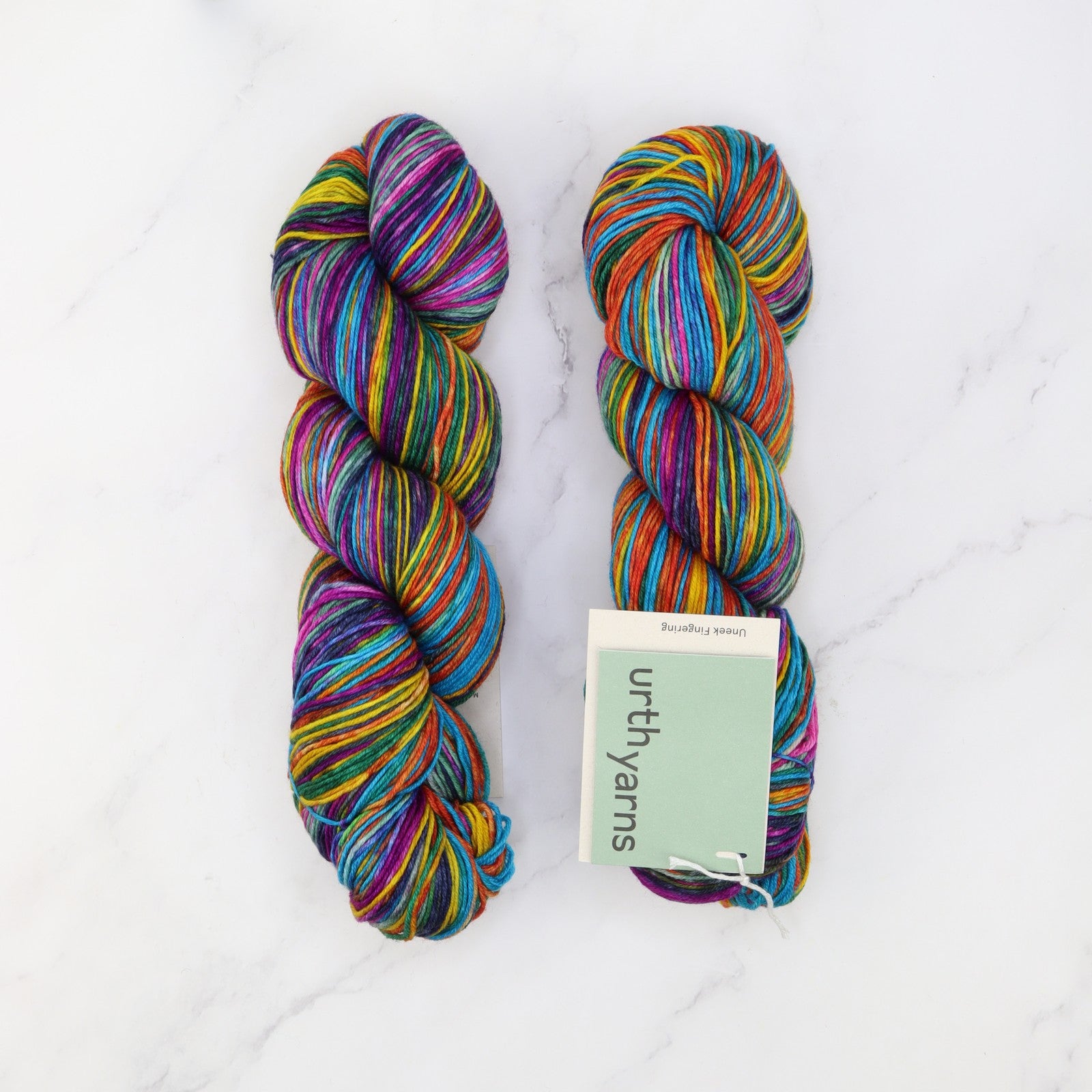 Hera Scarf Set in Uneek Fingering kit, colourway 3010