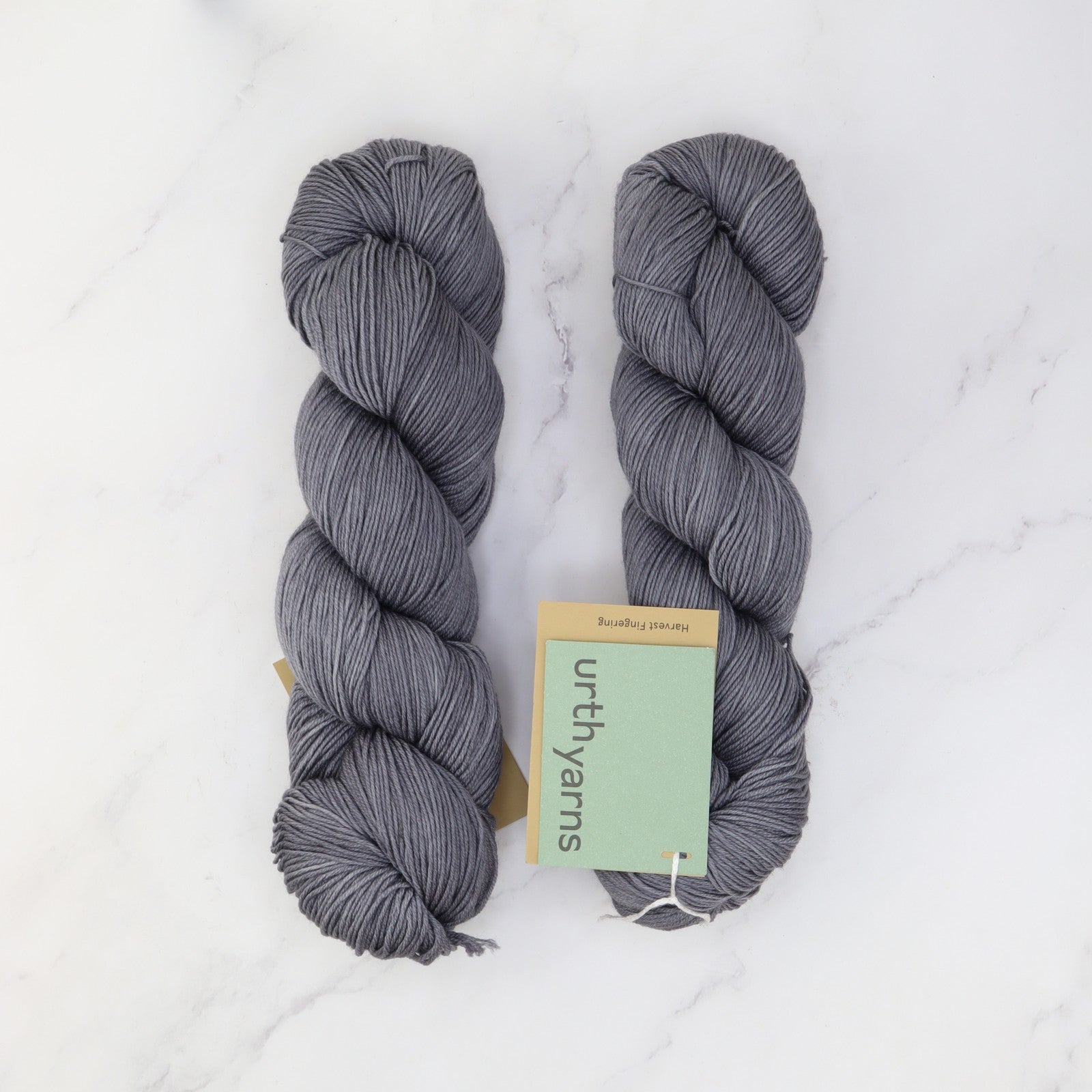 Urth Yarns Harvest Fingering in colourway Mint – 4ply weight merino yarn