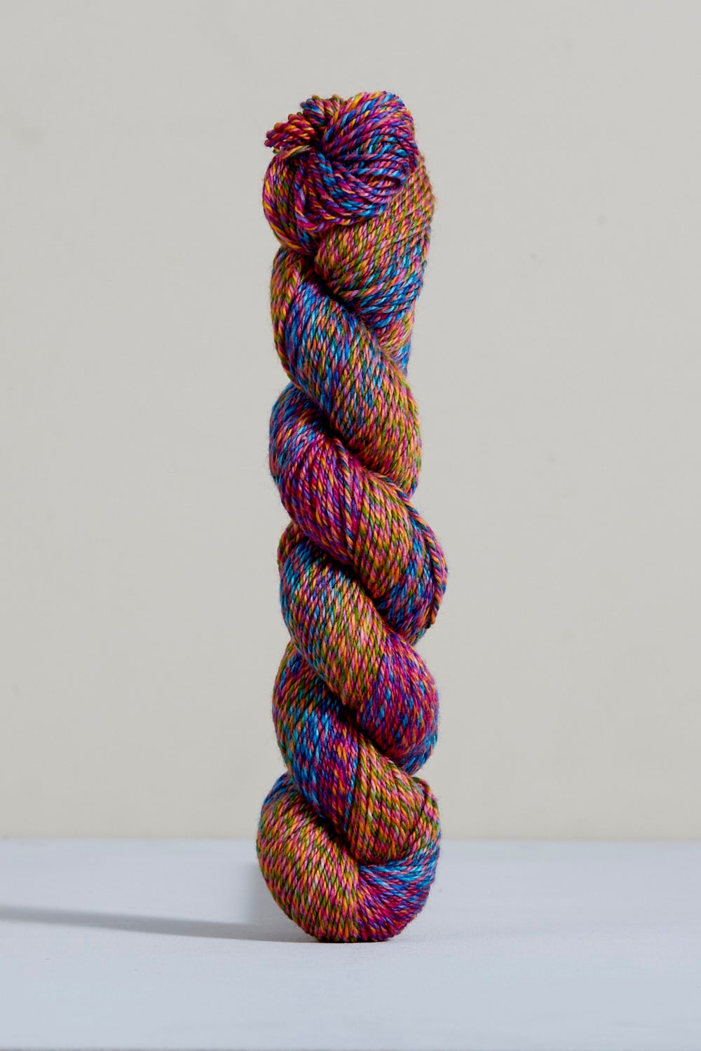 Urth Yarns Spiral Grain Sport in colourway Guava – 5ply weight merino yarn