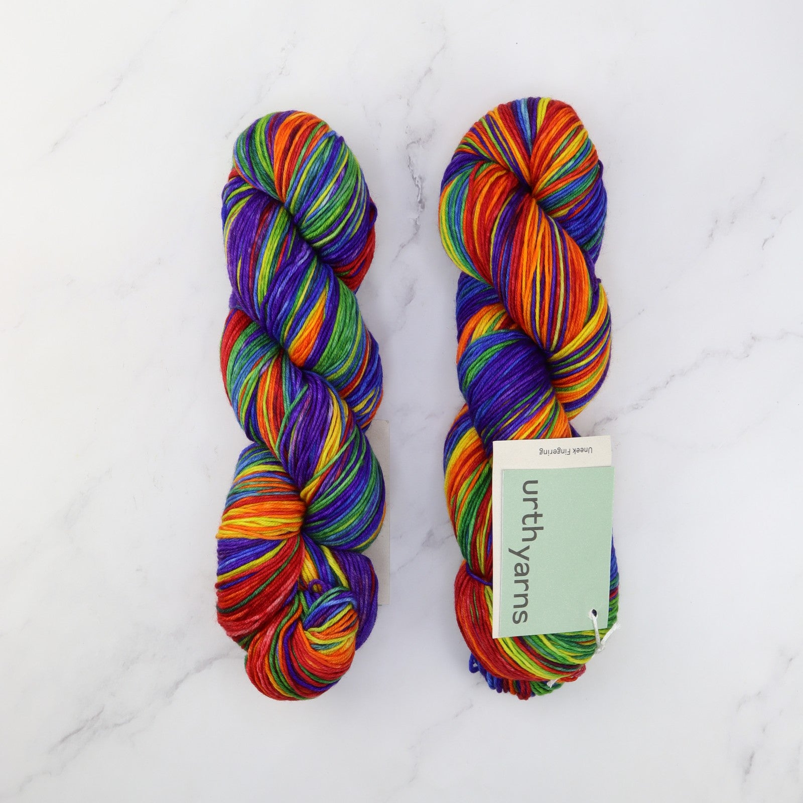 Urth Yarns Uneek Fingering in colourway Harmony – 4ply weight merino yarn