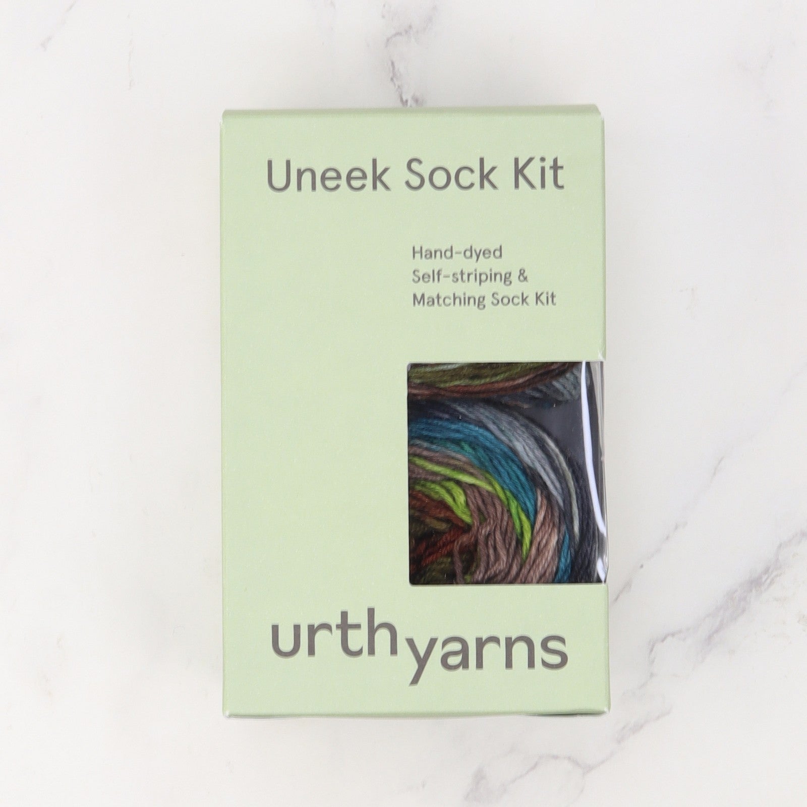 Urth Yarns Uneek Sock Kit – 4ply weight merino, nylon yarn – view 2