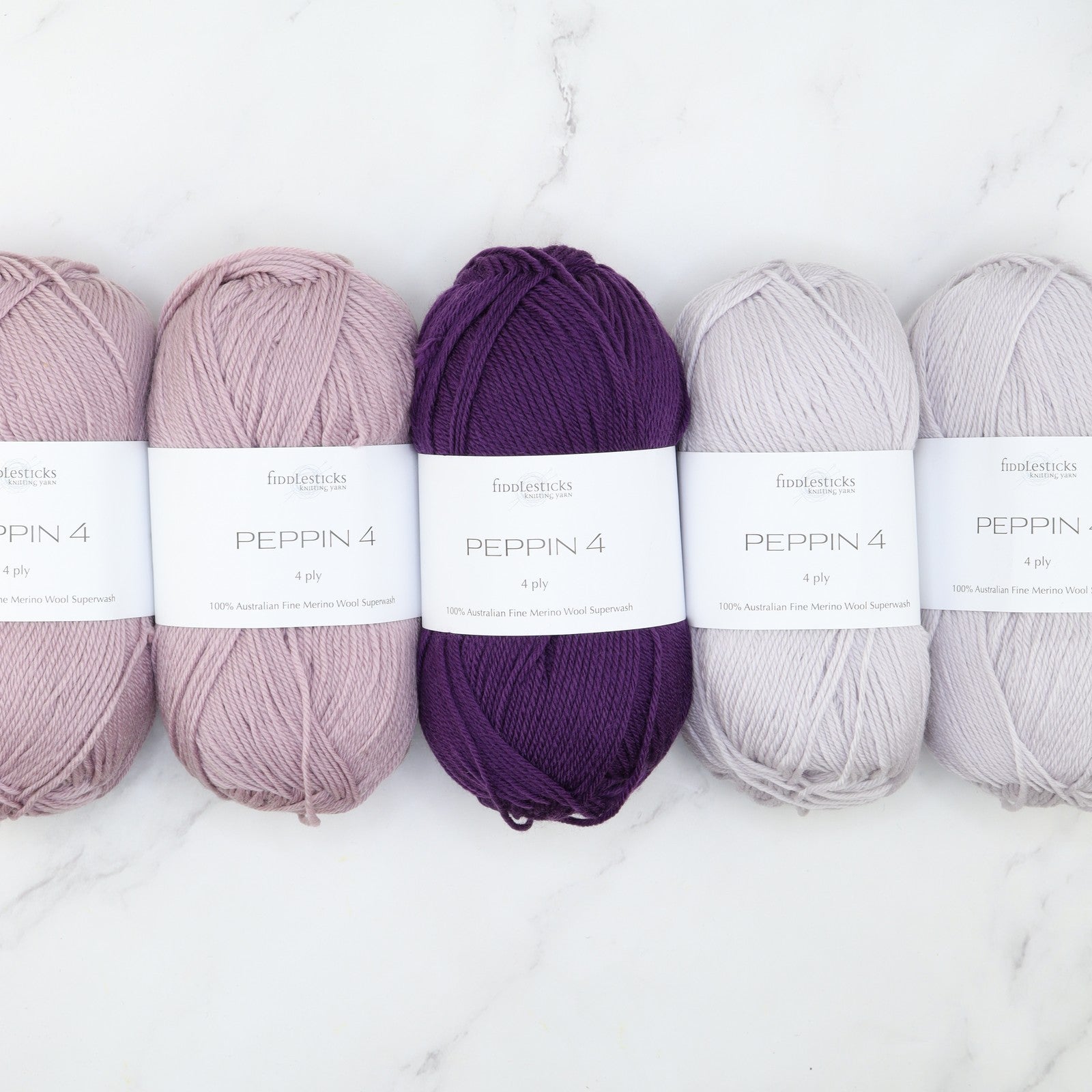 Westknits Twists & Turns kit in Peppin 4, colourway Emme Slate